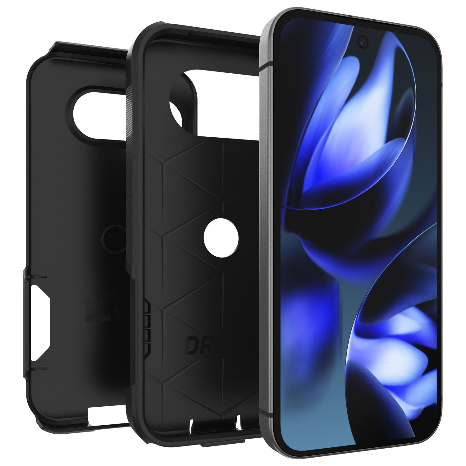 Étui rigide ajusté Commuter d'OtterBox pour Pixel 9a - Noir