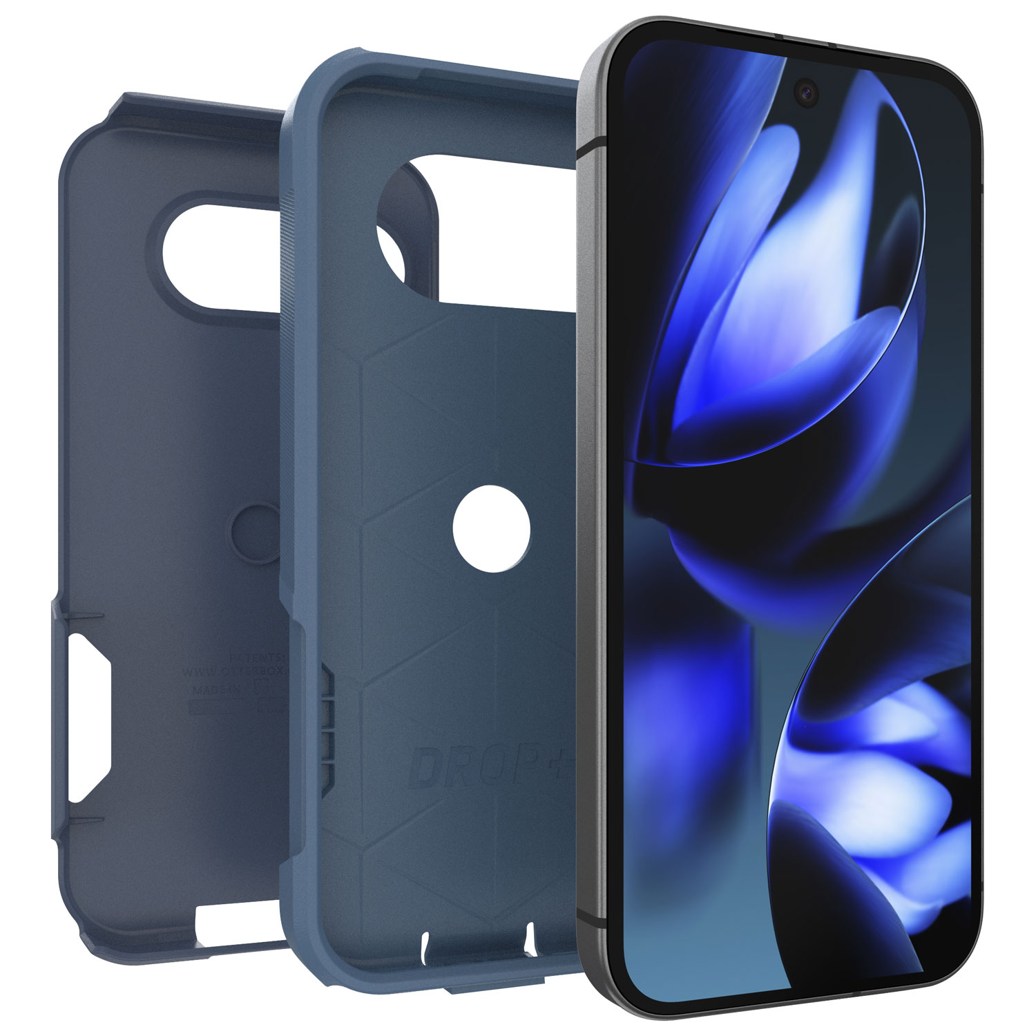 OtterBox Commuter Fitted Hard Shell Case for Pixel 9a - Blue