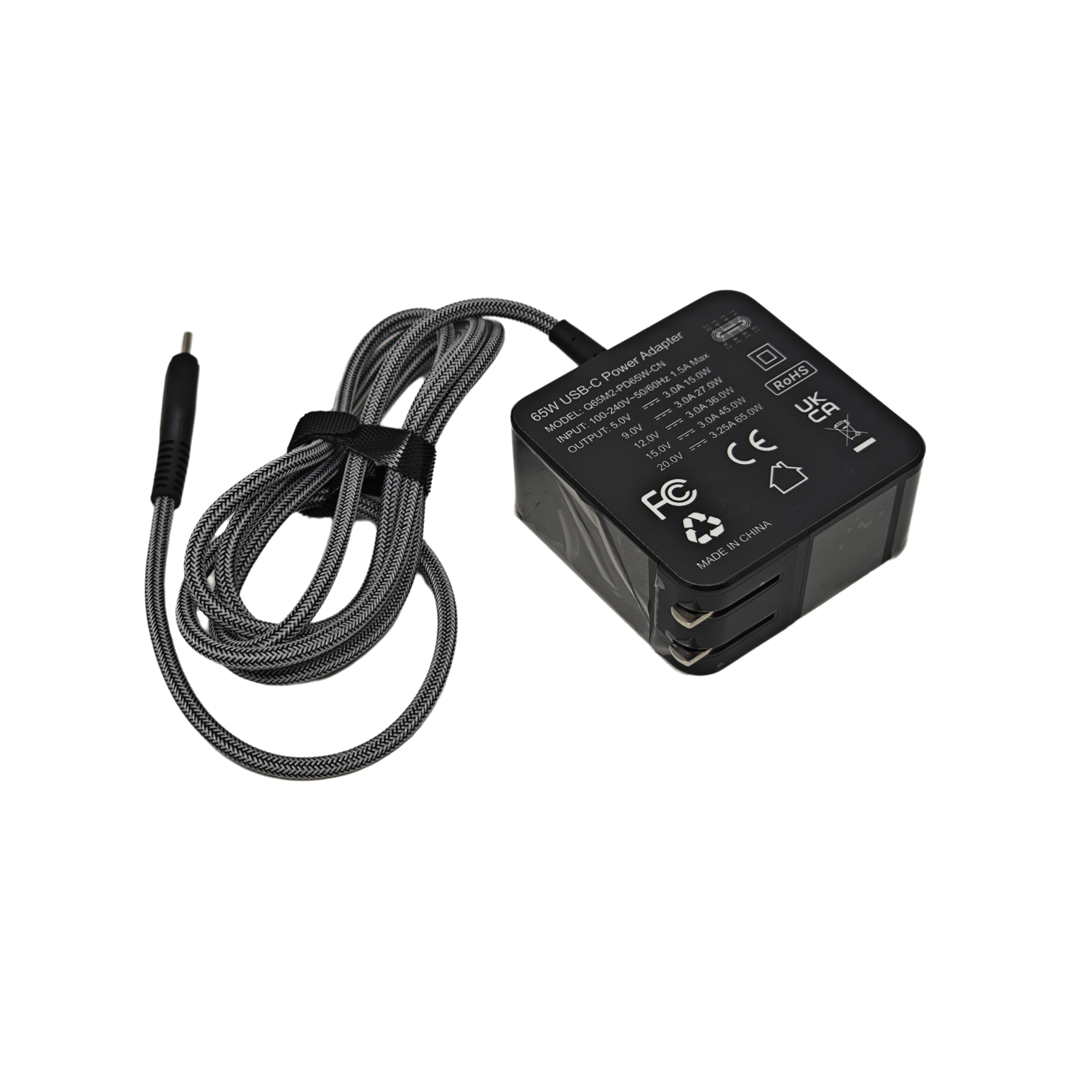 65W USB-C Laptop Charger – Fast Charging Power Adapter for Lenovo, Dell, HP, Acer, Asus, Samsung, Google & More