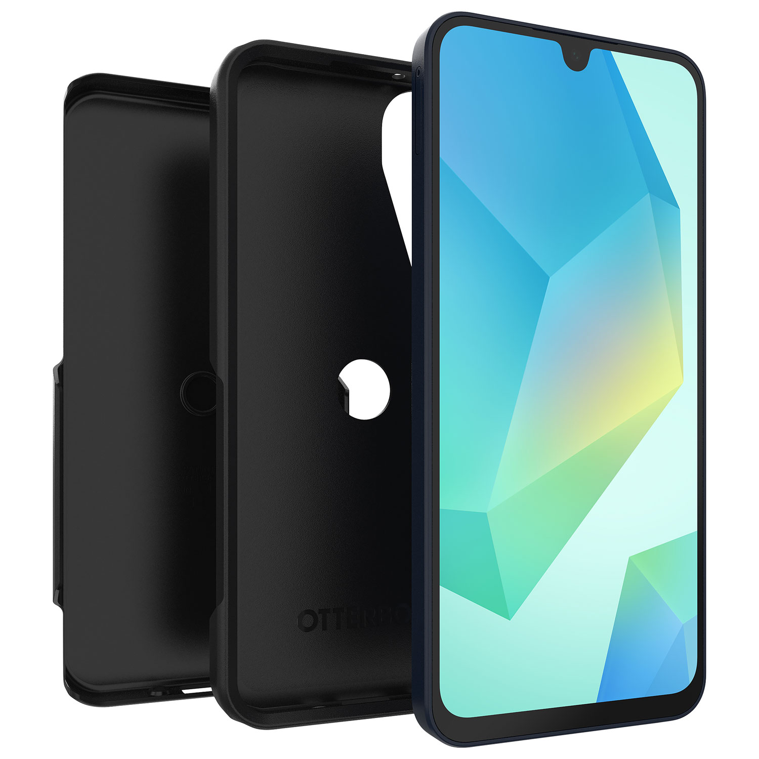 Étui rigide ajusté Commuter Lite d'OtterBox pour Galaxy A16 - Noir