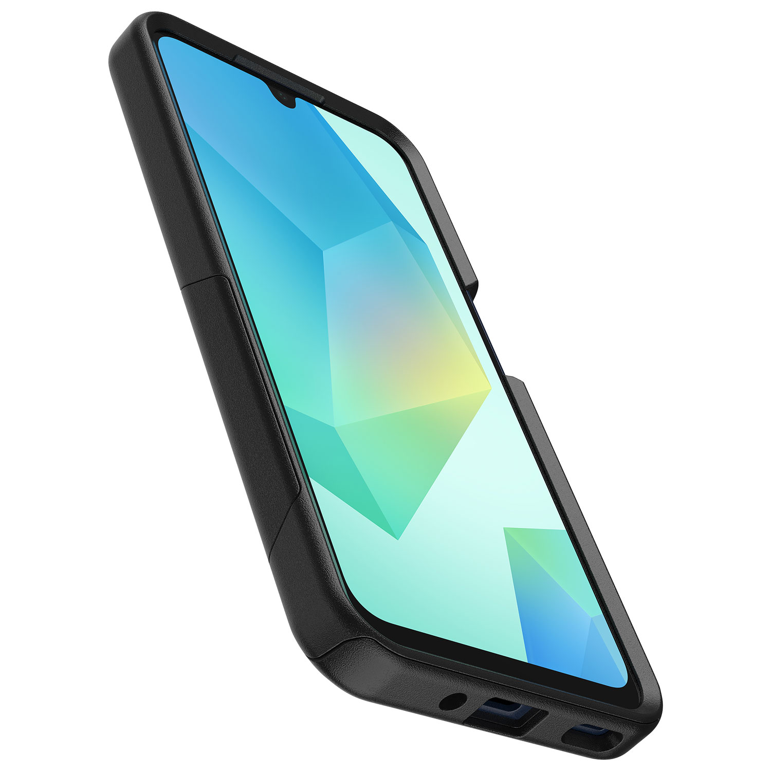 Étui rigide ajusté Commuter Lite d'OtterBox pour Galaxy A16 - Noir