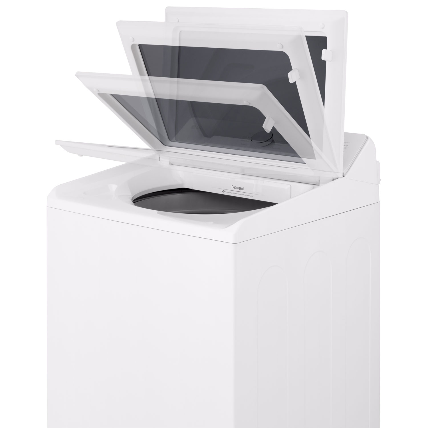 LG 5.6 Cu. Ft. High Efficiency Top Load Agitator Washer - Alpine White