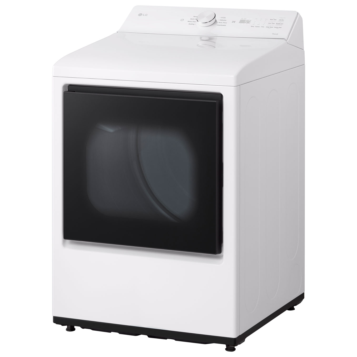 Sécheuse électrique de 7,3 pi³ de LG avec Sensor Dry - Blanc alpin