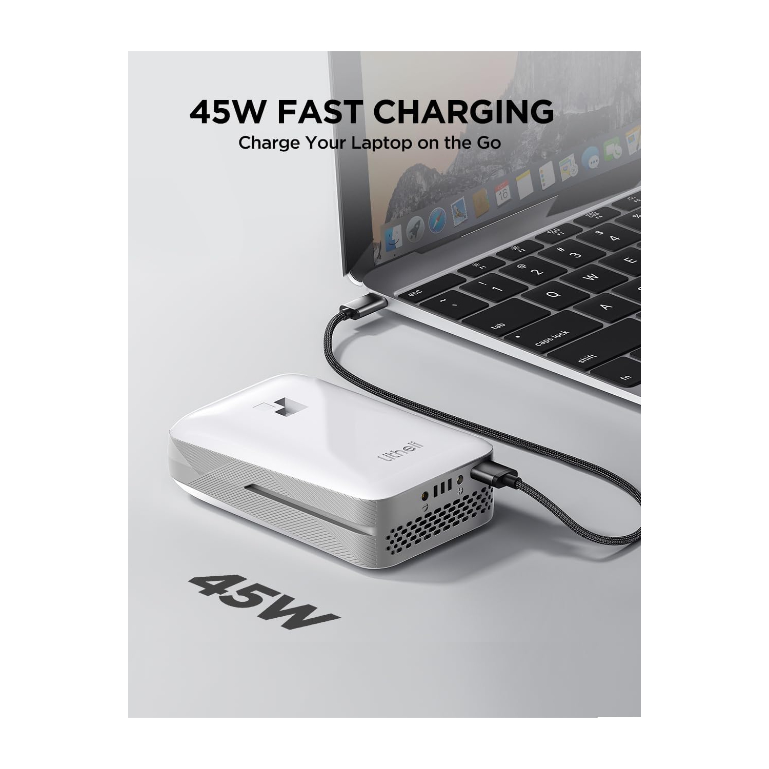 Litheli Battery Pack 20V, 2.0Ah 45W Replacement Lithium Batteries U20 Series Power Tools and Outdoor Power Equipment(SE Version)