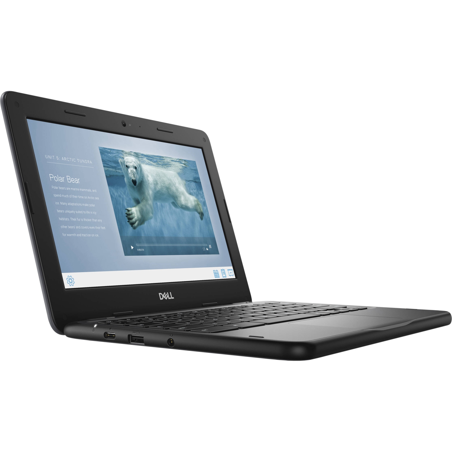 Refurbished - Dell Chromebook 3110 Laptop | 11.6" 1366x768 HD | Celeron - N4500 - 32GB SSD Hard Drive | 4GB RAM | Chrome OS