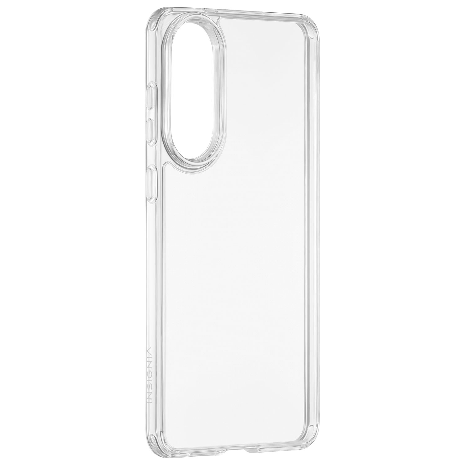 Étui rigide ajusté d'Insignia pour Galaxy S25 Edge - Transparent