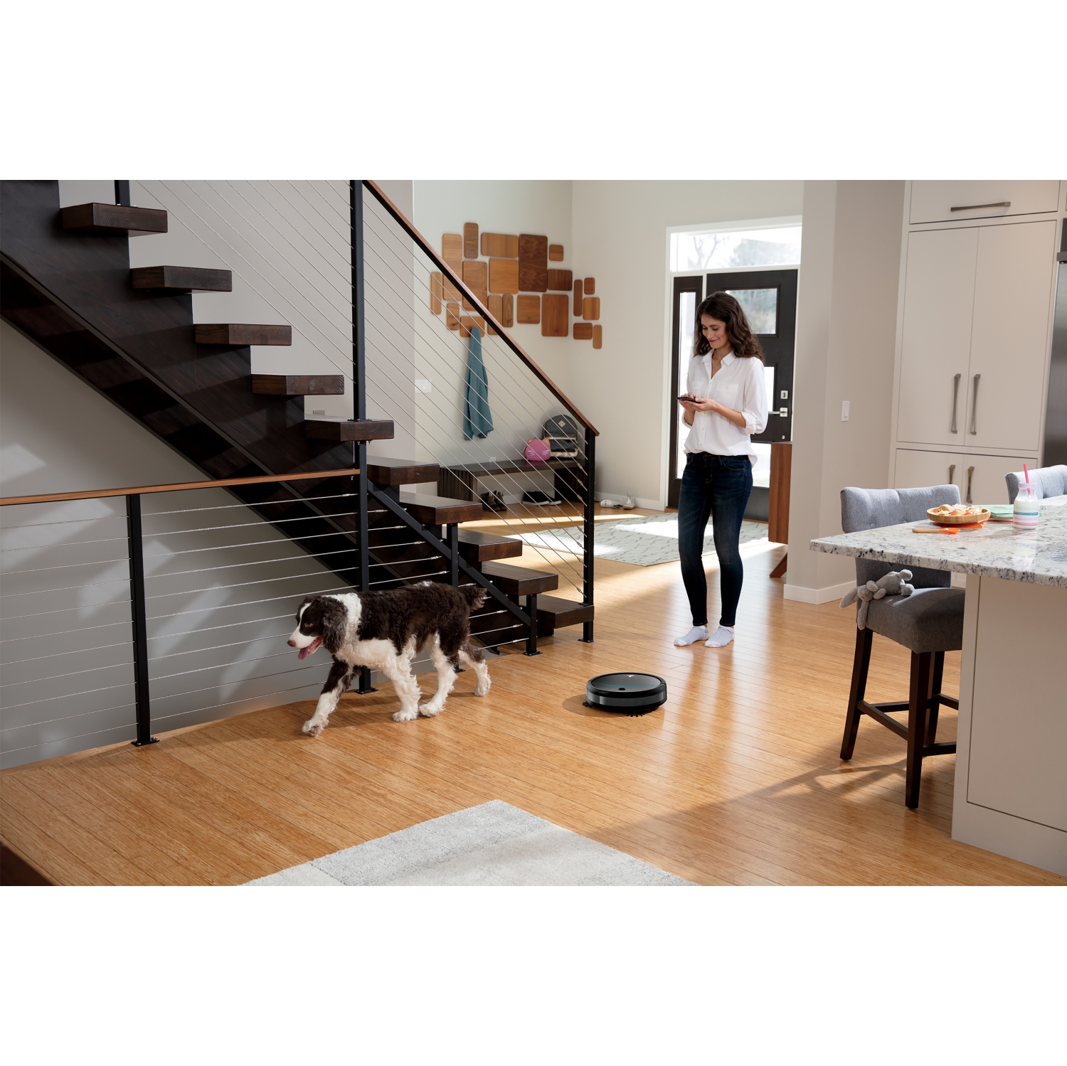 Boîte ouverte - Aspirateur robot EV775 Connect de Bissell