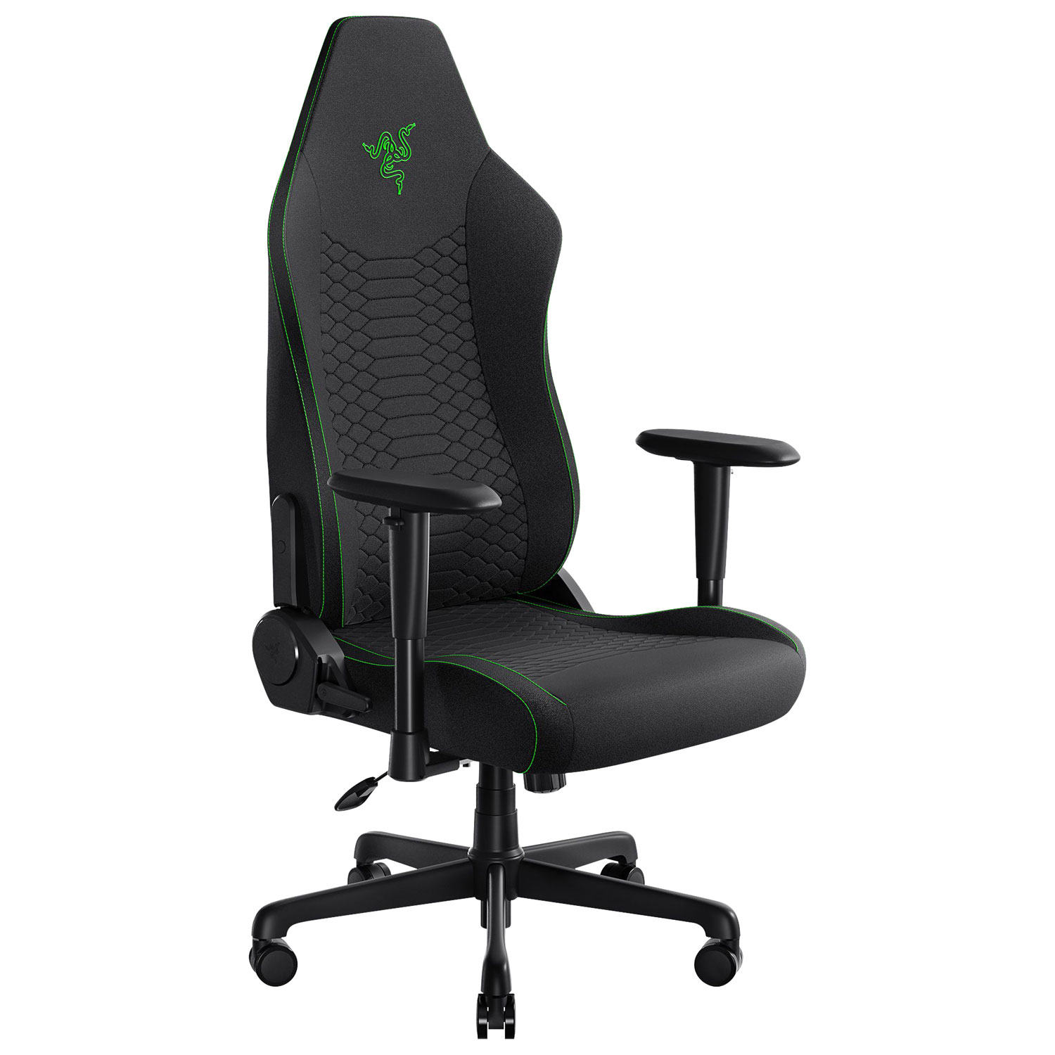 Razer Iskur V2 X Ergonomic Fabric Gaming Chair Black Best Buy