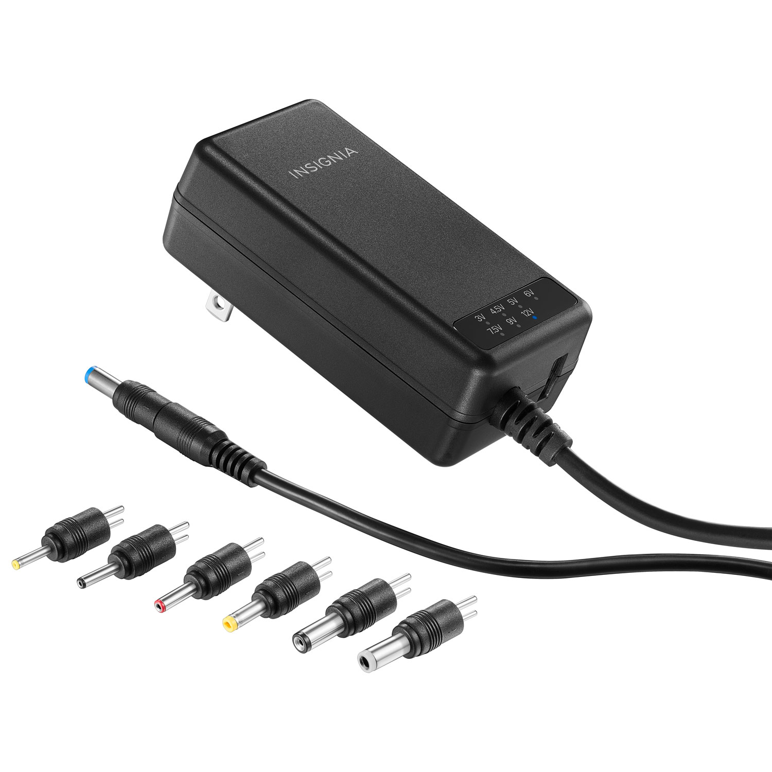 Adaptateur c.a. universel 22,5 W d'Insignia avec 7 embouts et USB-A