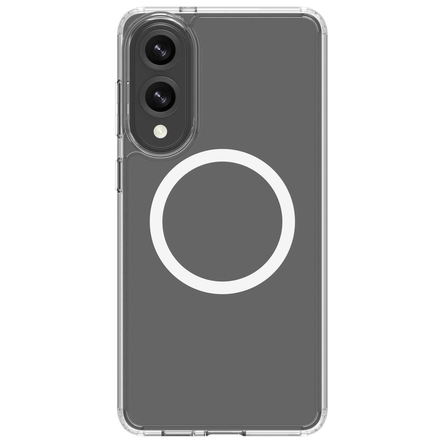 Étui rigide ajusté Qi2 Iceland Pro de dbramante1928 pour Galaxy S25 Edge - Transparent