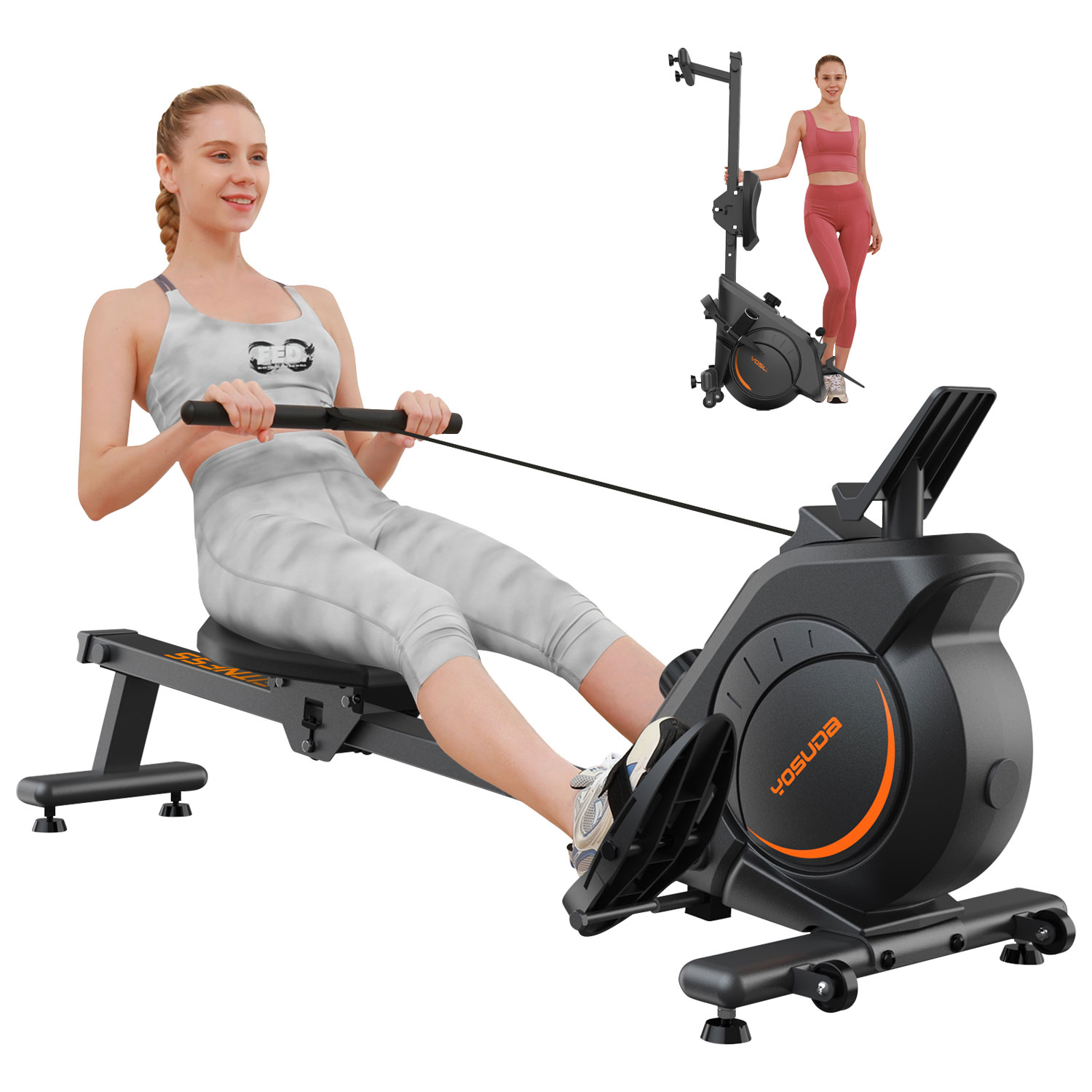 Rameur magnétique 90 de Yosuda