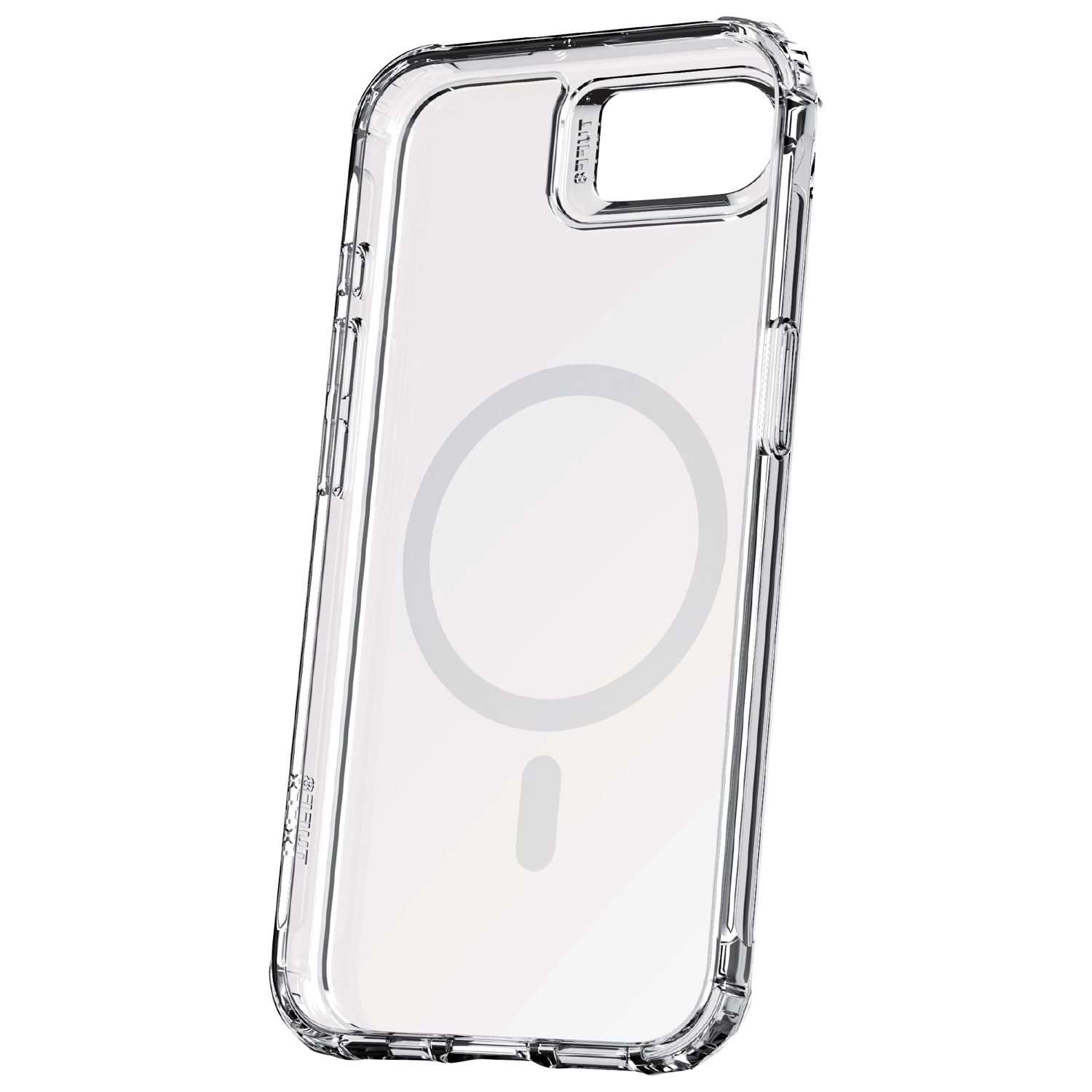 Étui rigide ajusté Mag Rugged de Tuff8 avec MagSafe pour iPhone 16e - Transparent
