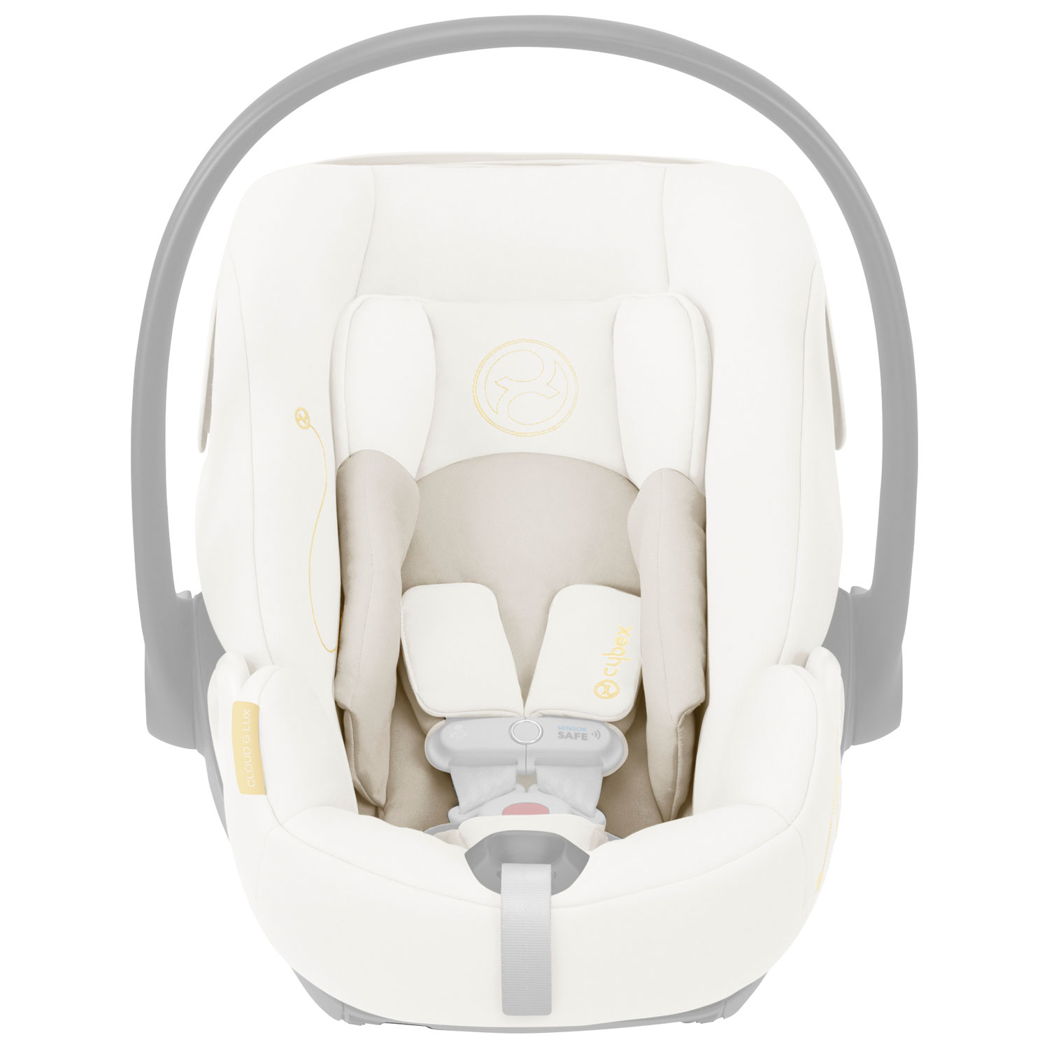 Siège d'auto pour bébé orienté vers l'arrière Cloud G Lux Comfort Extend de Cybex - Beige coquillage