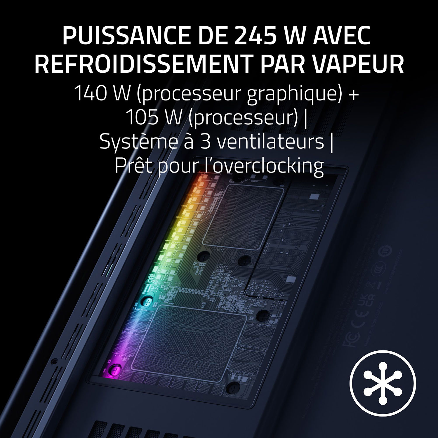 Portable de jeu de 18 po Blade de Razer - Noir