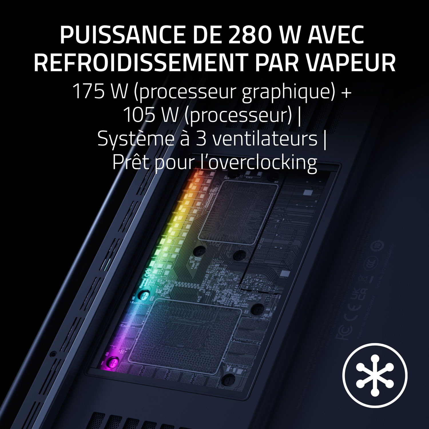 Portable de jeu de 18 po Blade de Razer - Noir