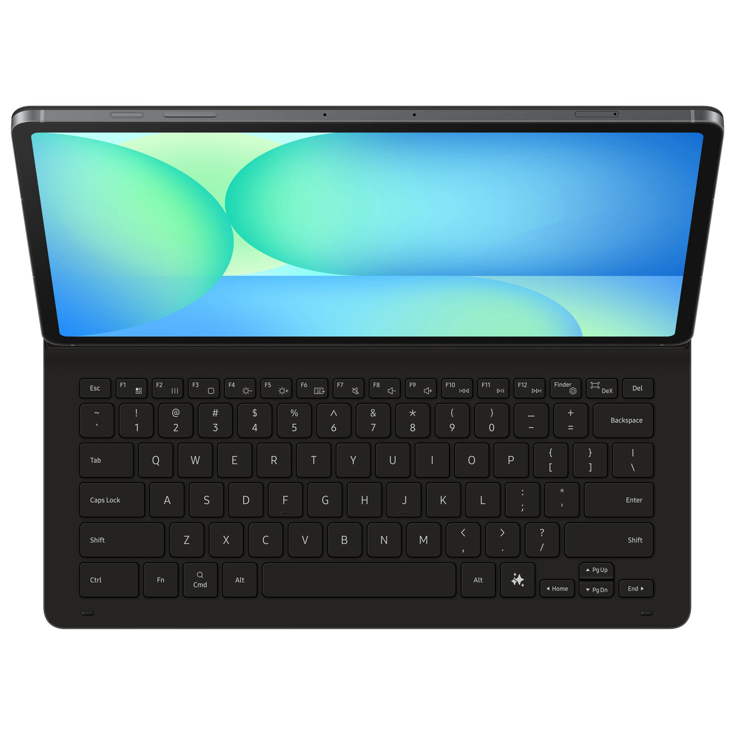 Couverture-clavier mince Book Cover de Samsung avec touche AI pour Galaxy S10 FE+ - Noir