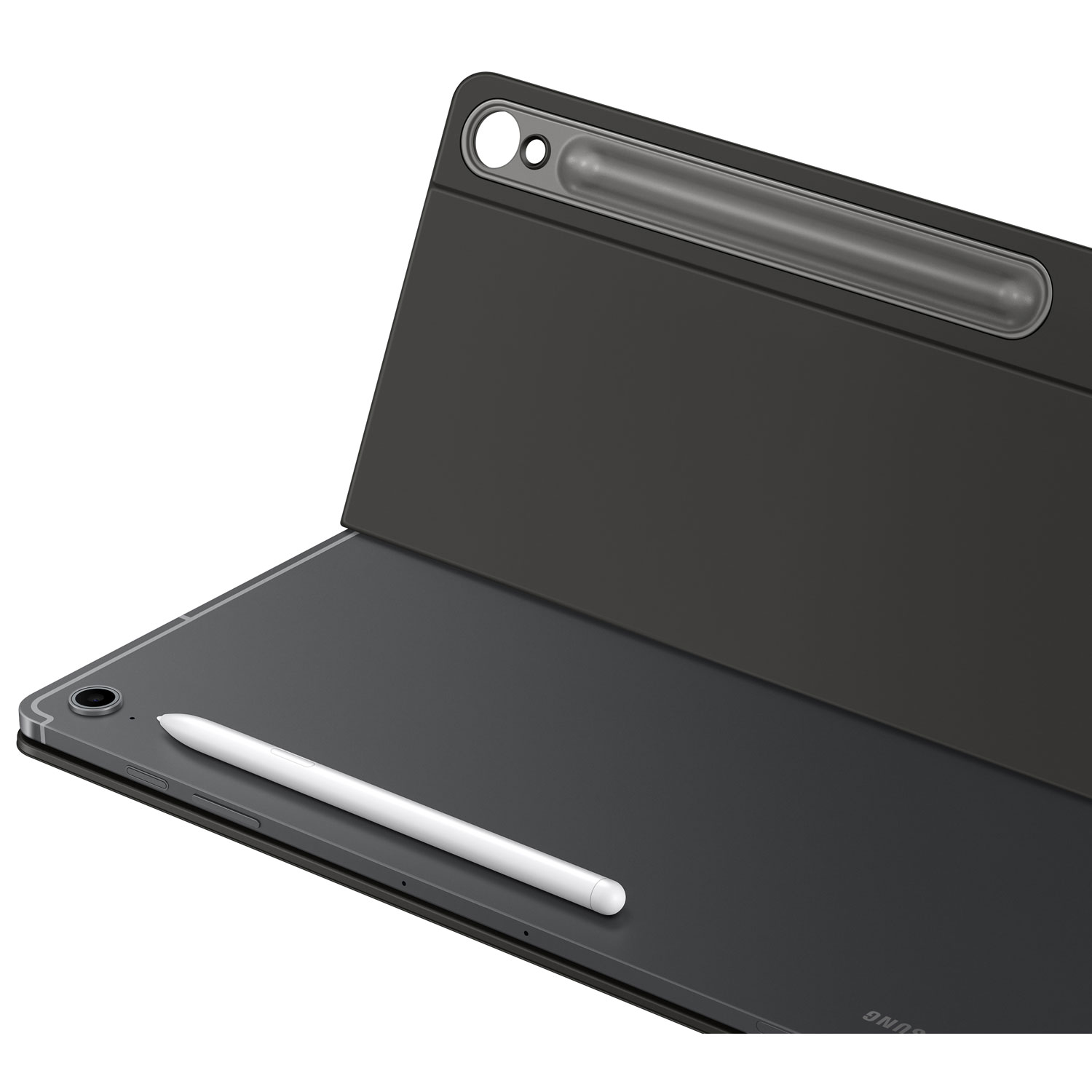 Couverture-clavier mince Book Cover de Samsung avec touche AI pour Galaxy S10 FE+ - Noir