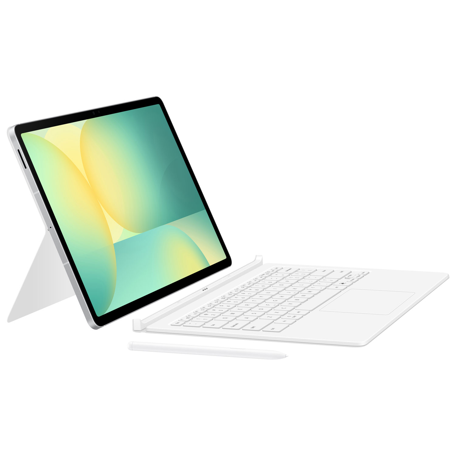 Couverture-clavier Book Cover de Samsung avec touche AI pour Galaxy S10 FE+ - Blanc