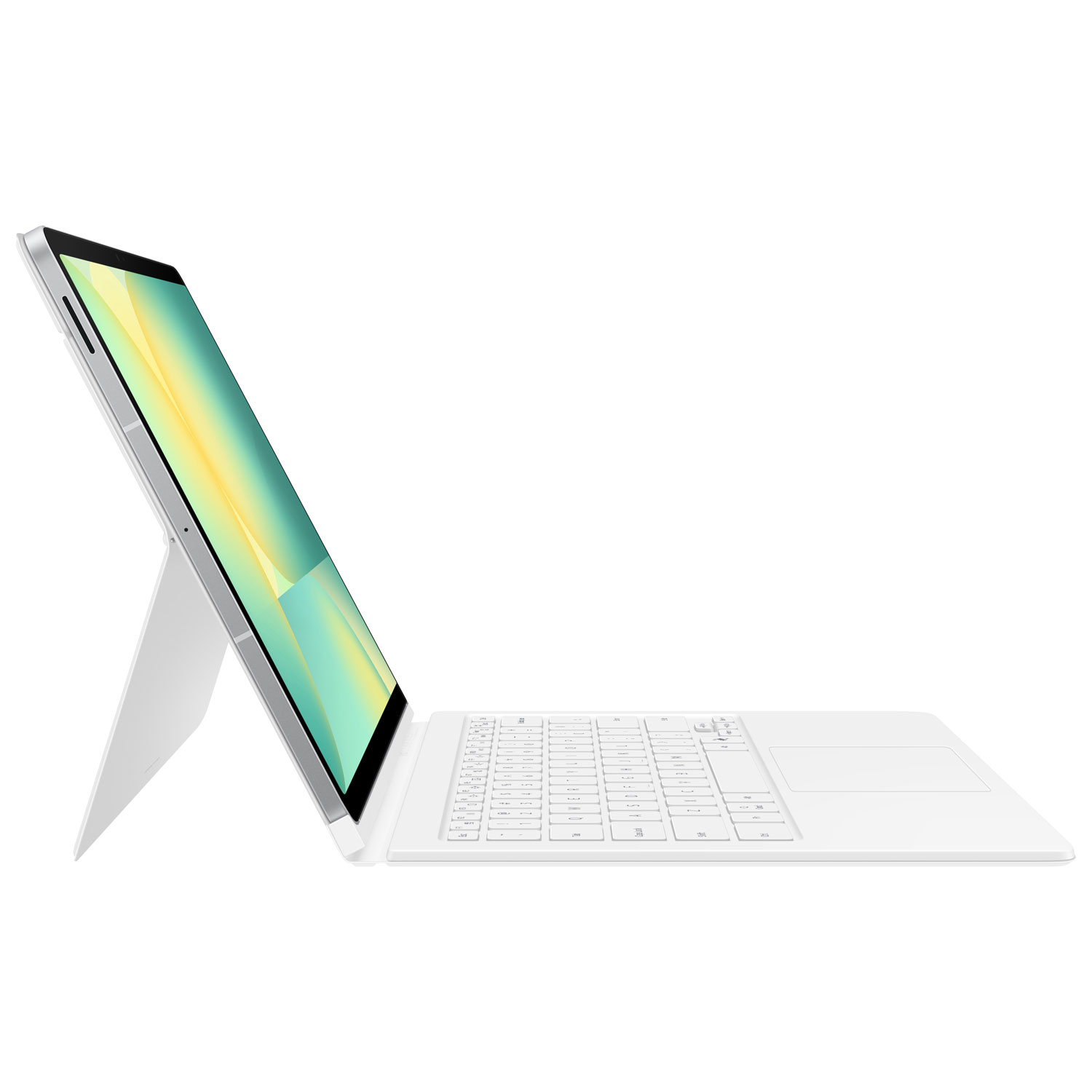 Couverture-clavier Book Cover de Samsung avec touche AI pour Galaxy S10 FE+ - Blanc