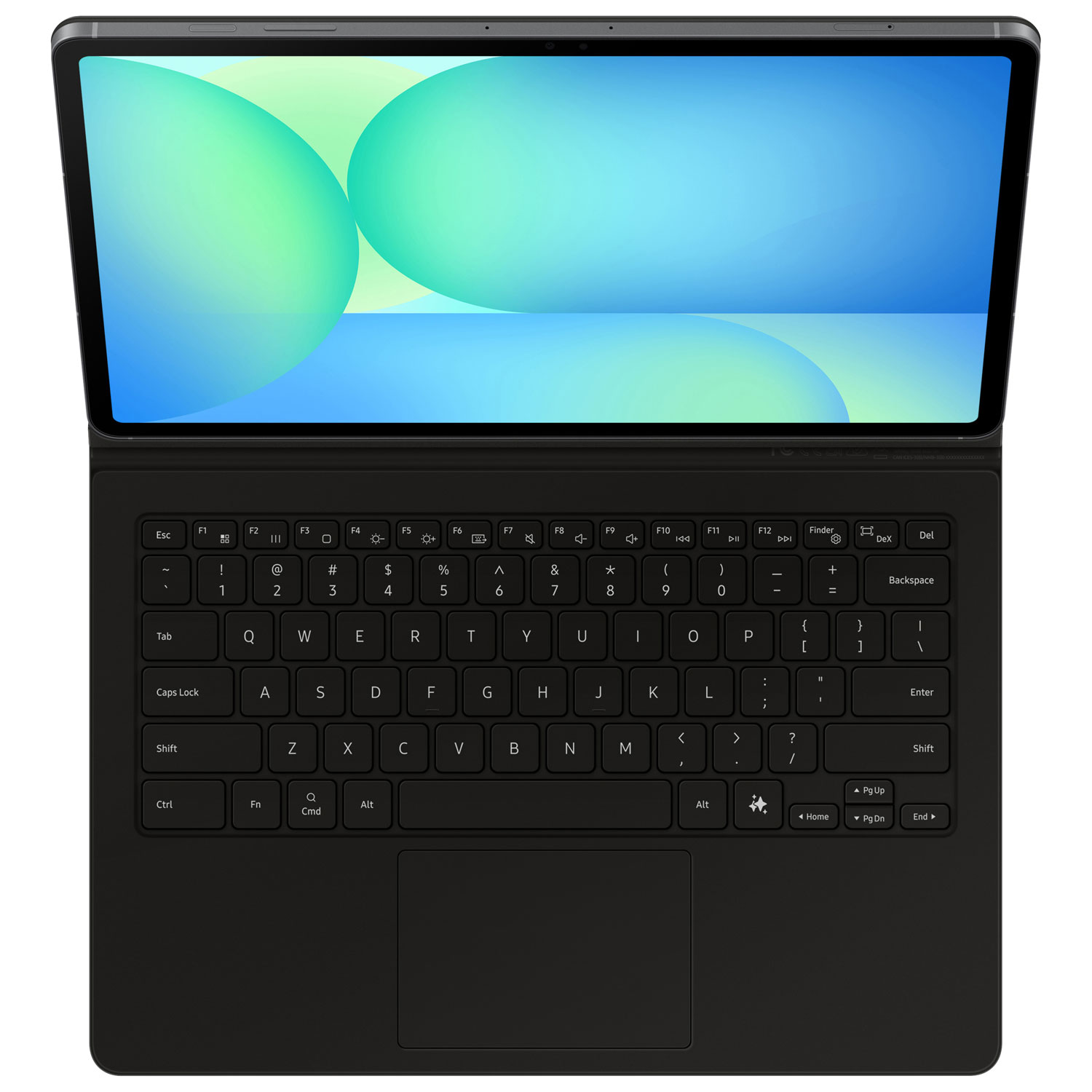 Couverture-clavier Book Cover de Samsung avec touche AI pour Galaxy S10 FE+ - Noir