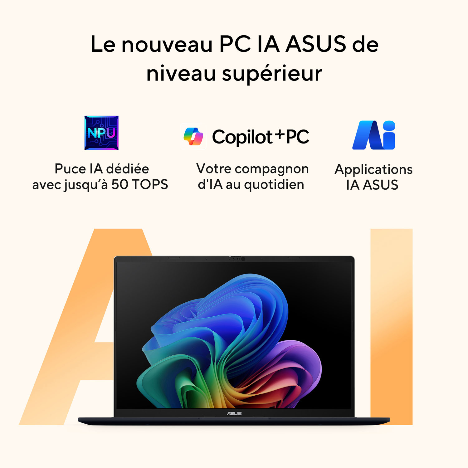 Portable Vivobook de 16 po d'ASUS - Bleu calme