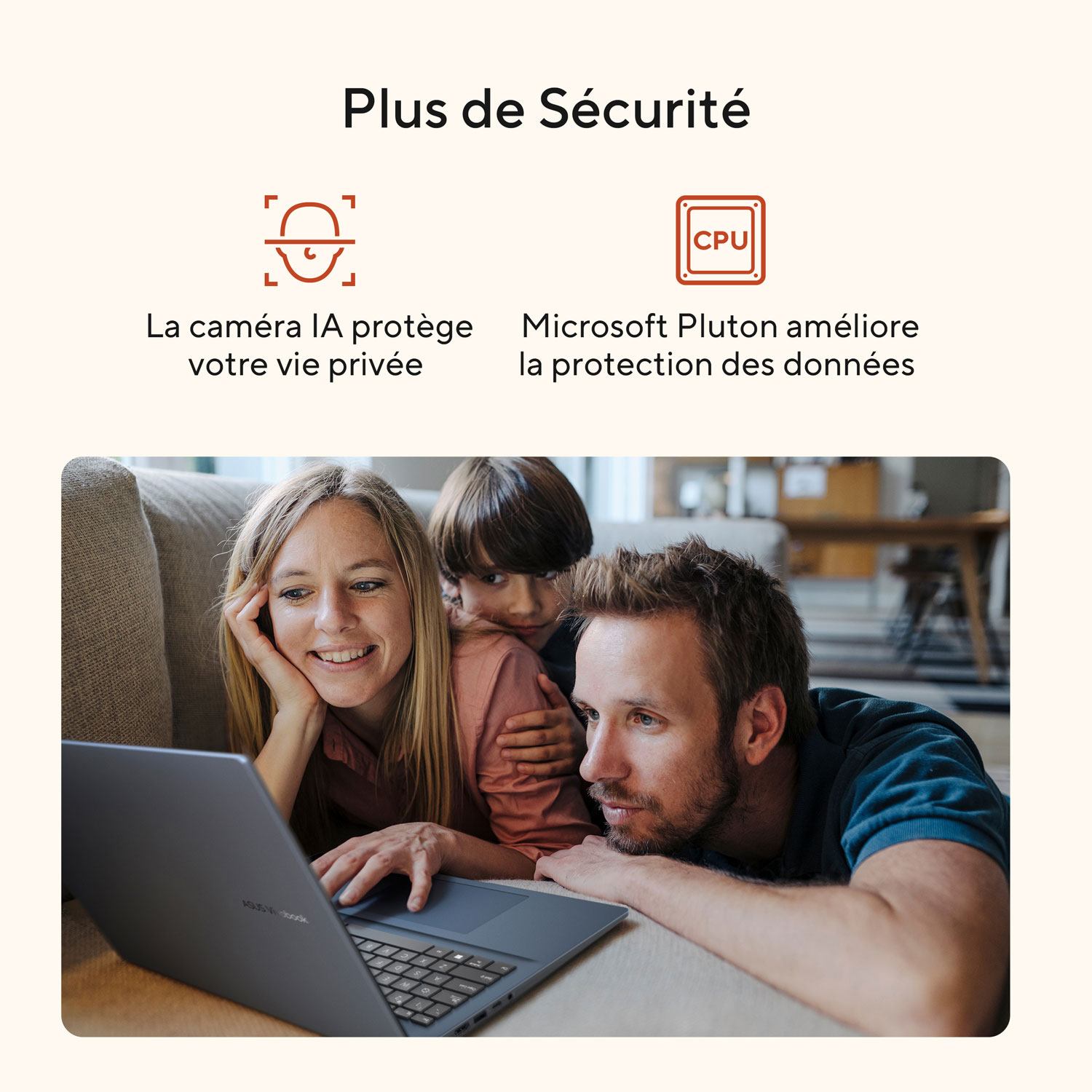 Portable Vivobook de 16 po d'ASUS - Bleu calme