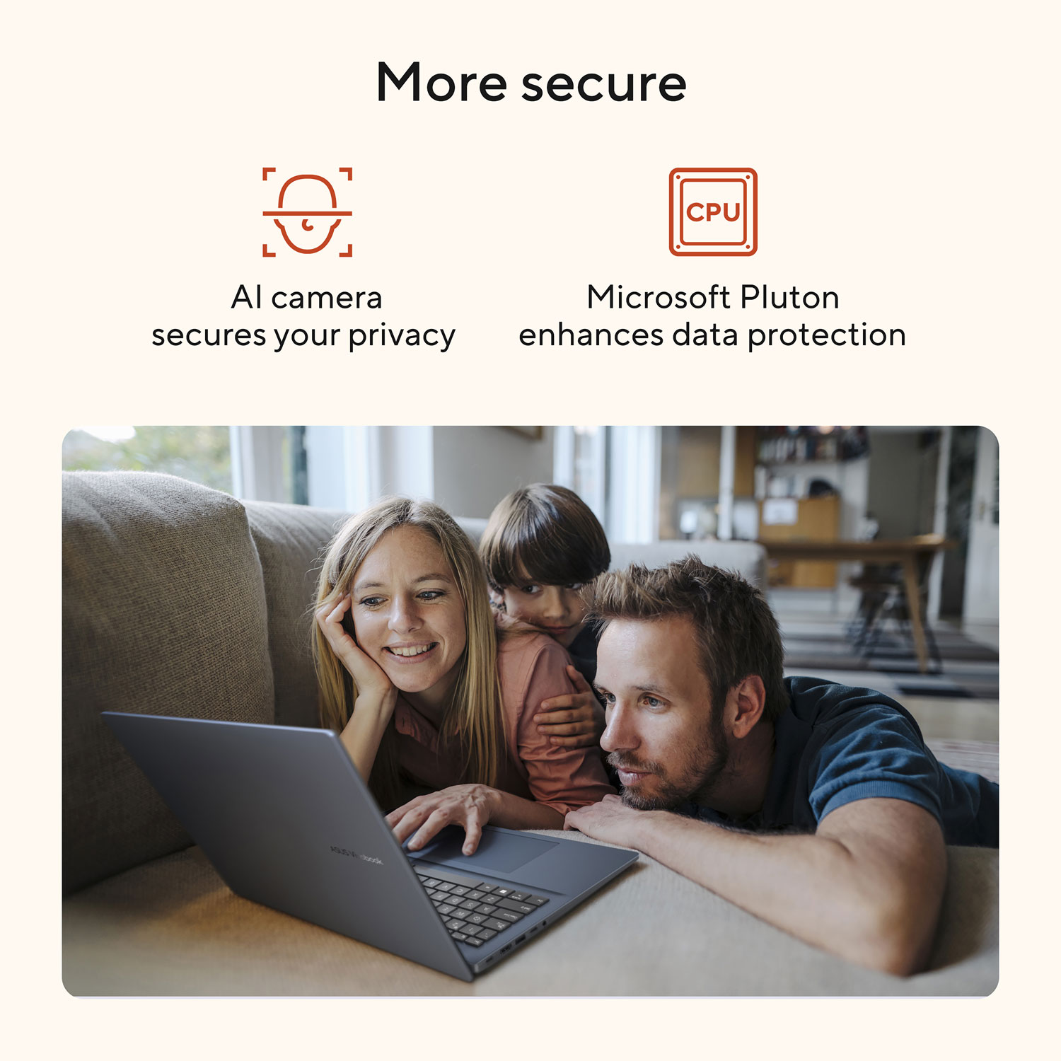 Portable Vivobook de 16 po d'ASUS - Bleu calme