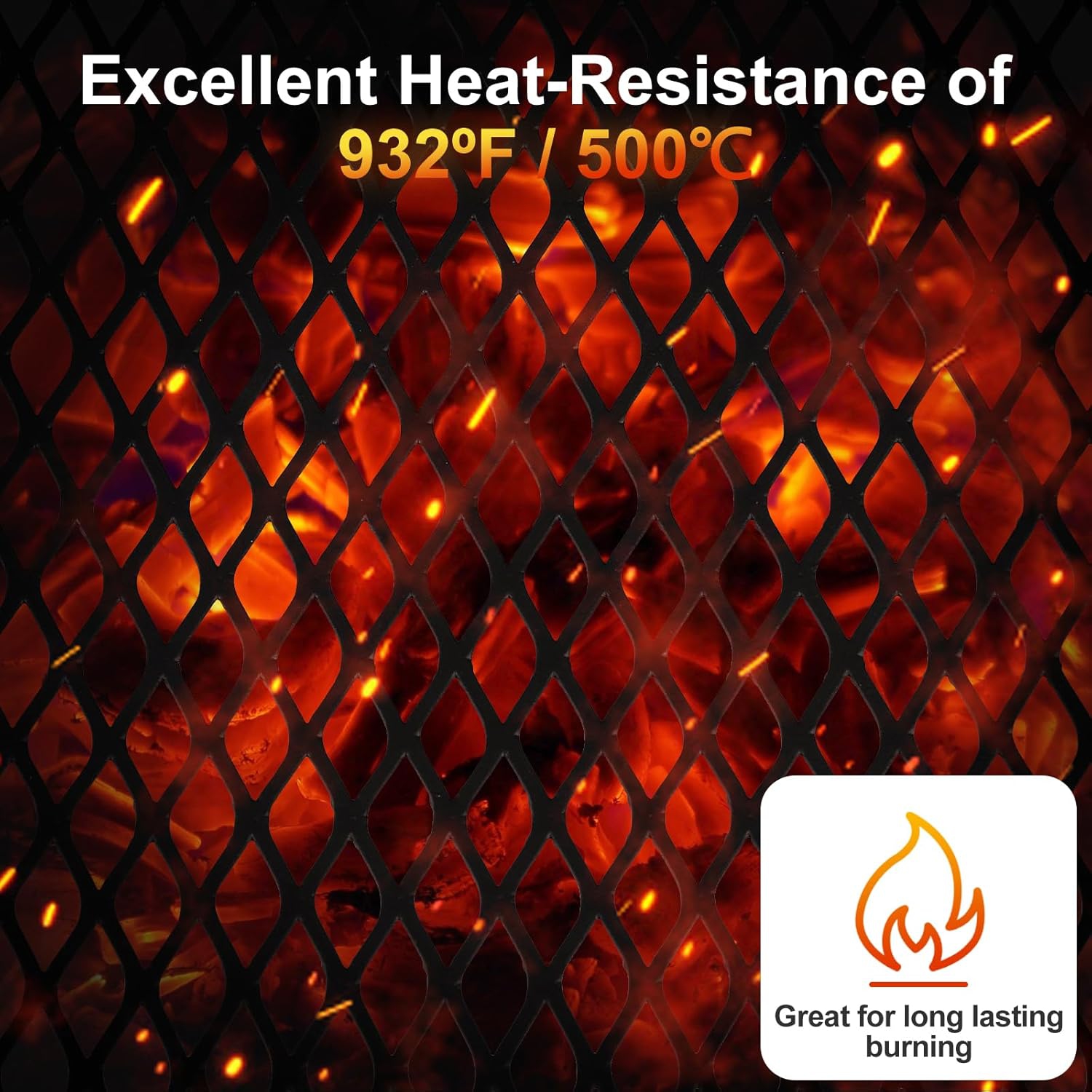 Foyer de camping pliable Campfire Grill, barrière en acier inoxydable 304, gril de camping portatif avec sac de transport pour le sac à dos extérieur