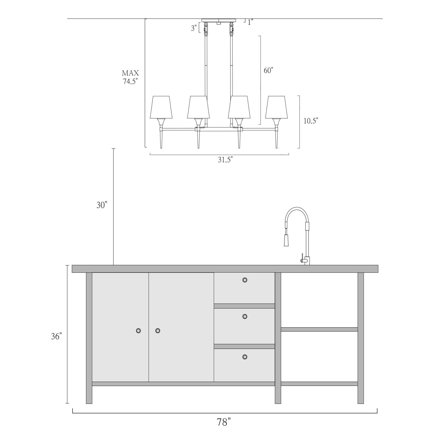 6 -Laiton clair mat Moderne/contemporain pour une utilisation dans les chambres, les salles à manger, les foyers, les cuisines, les salons Chandelier