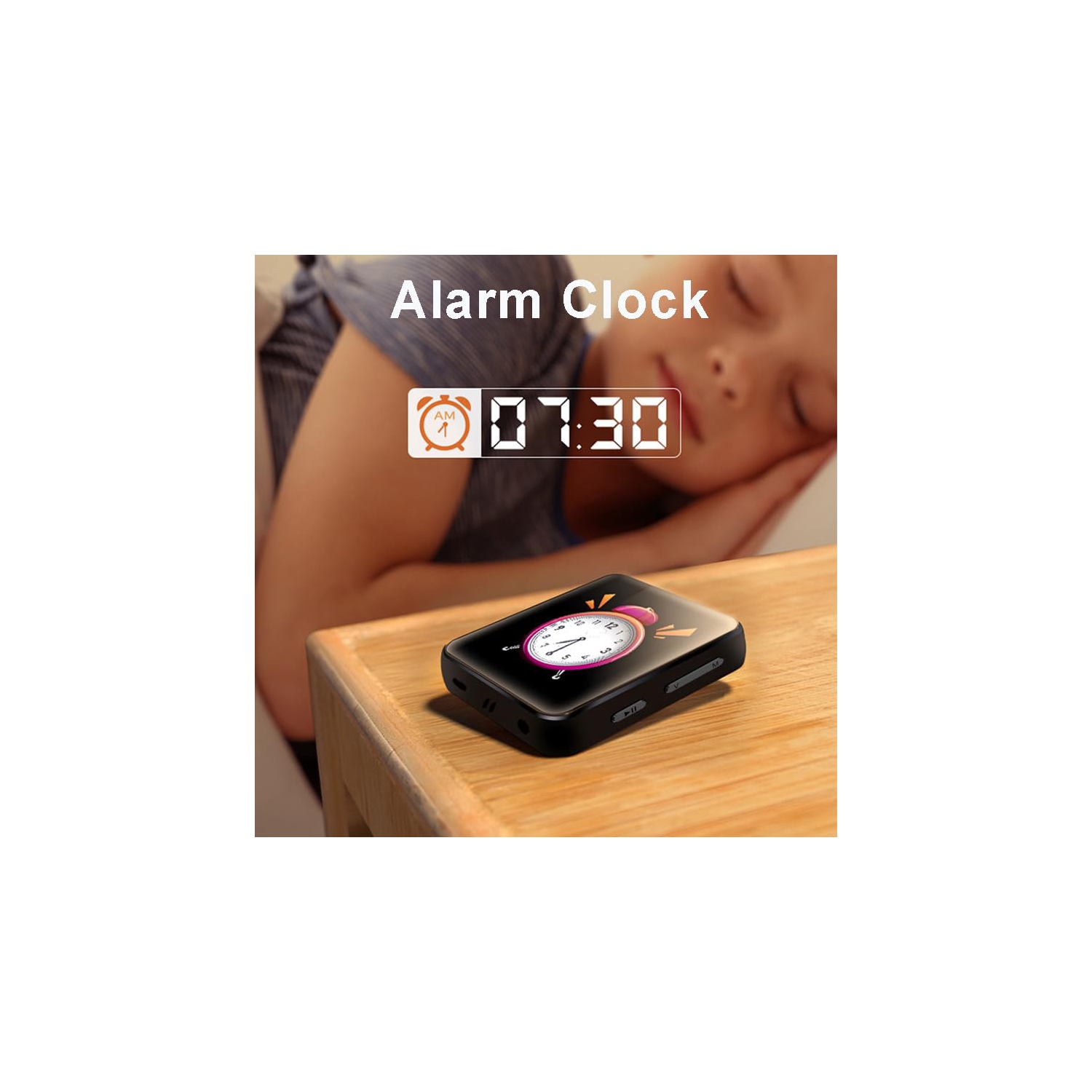 64GB High-Resolution Touch Screen MP3 Music Player with Bluetooth 5.0,Portable High Fidelity Lossless Sound Quality Walkman