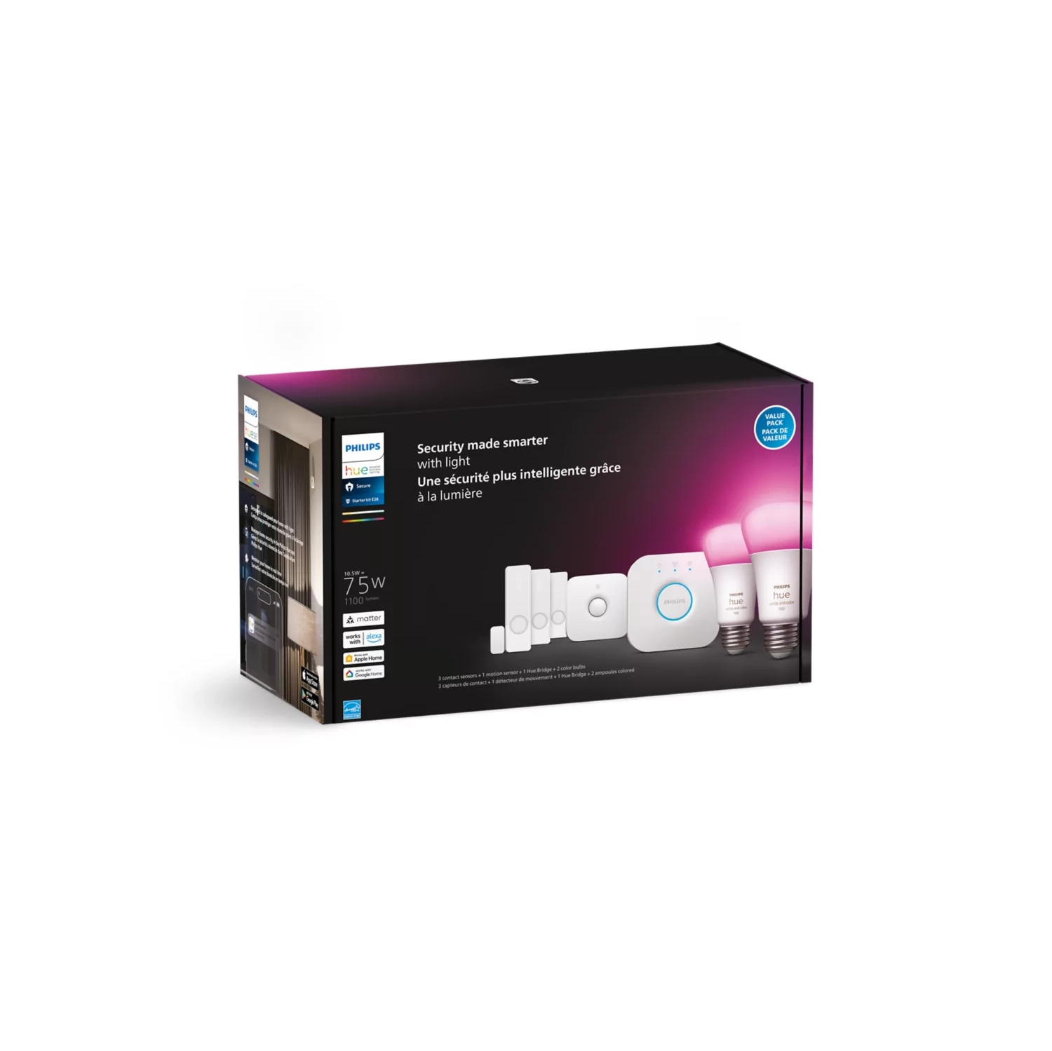 Philips Hue Secure Sensor WCA E26 set NAM