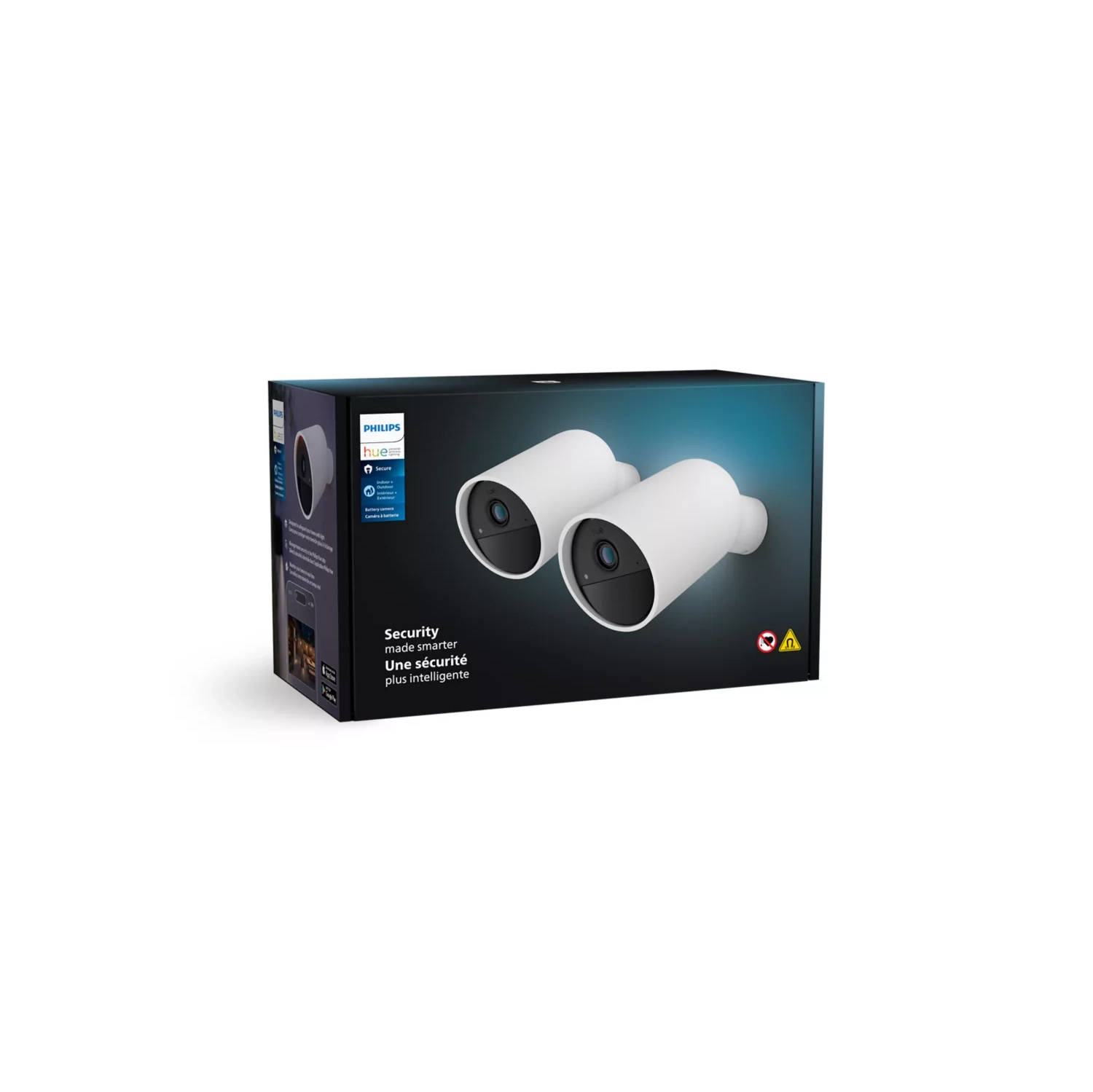 Philips Hue Secure Camera Battery White NAM 2PK
