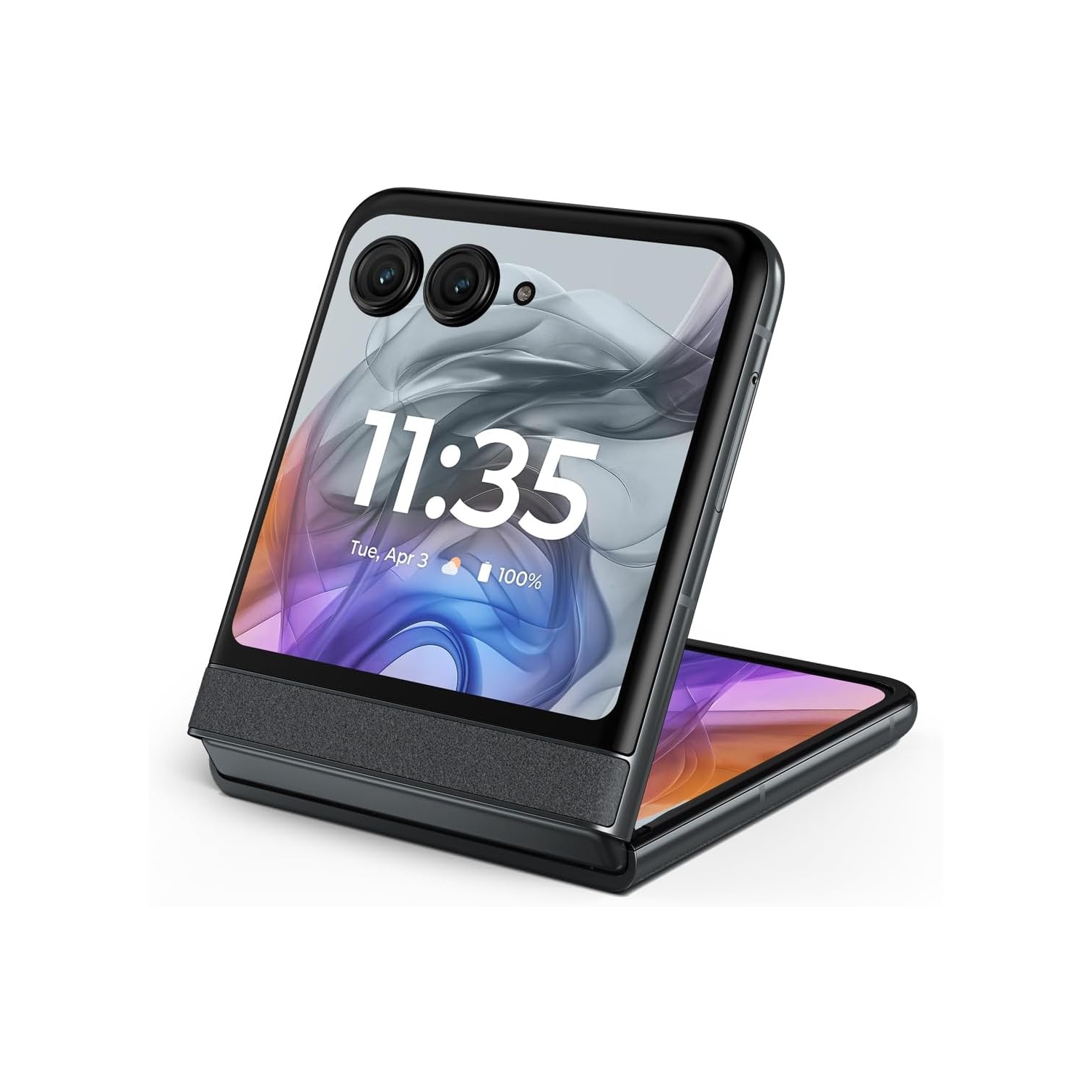 Refurbished excellent Motorola Razr 2024 – 256GB Koala Gray – Unlocked 5G