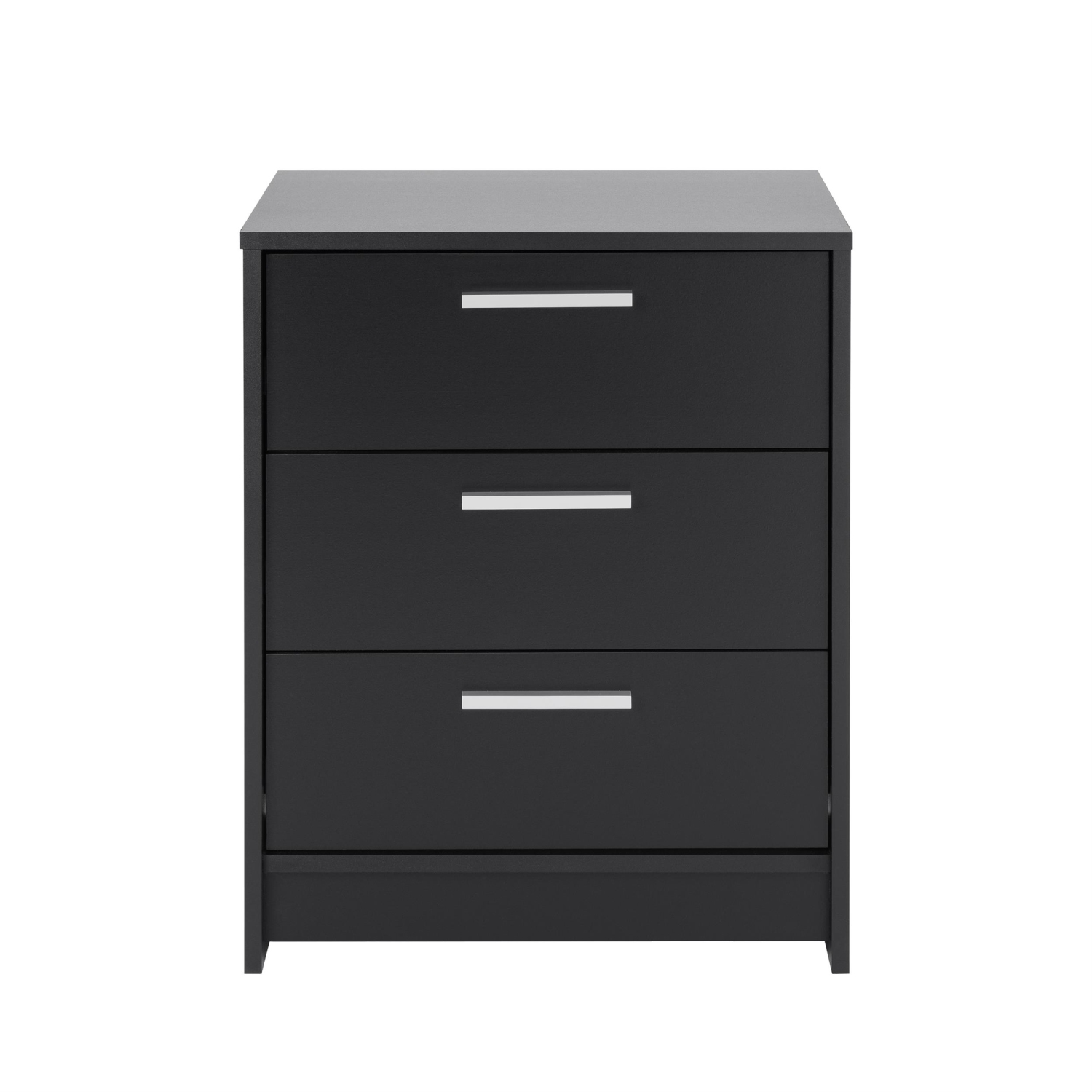 Studio Essentials 3-drawer Nightstand in Black