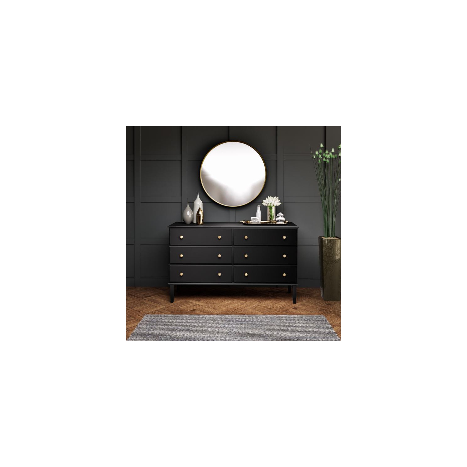 Lux 6 Drawer Dresser