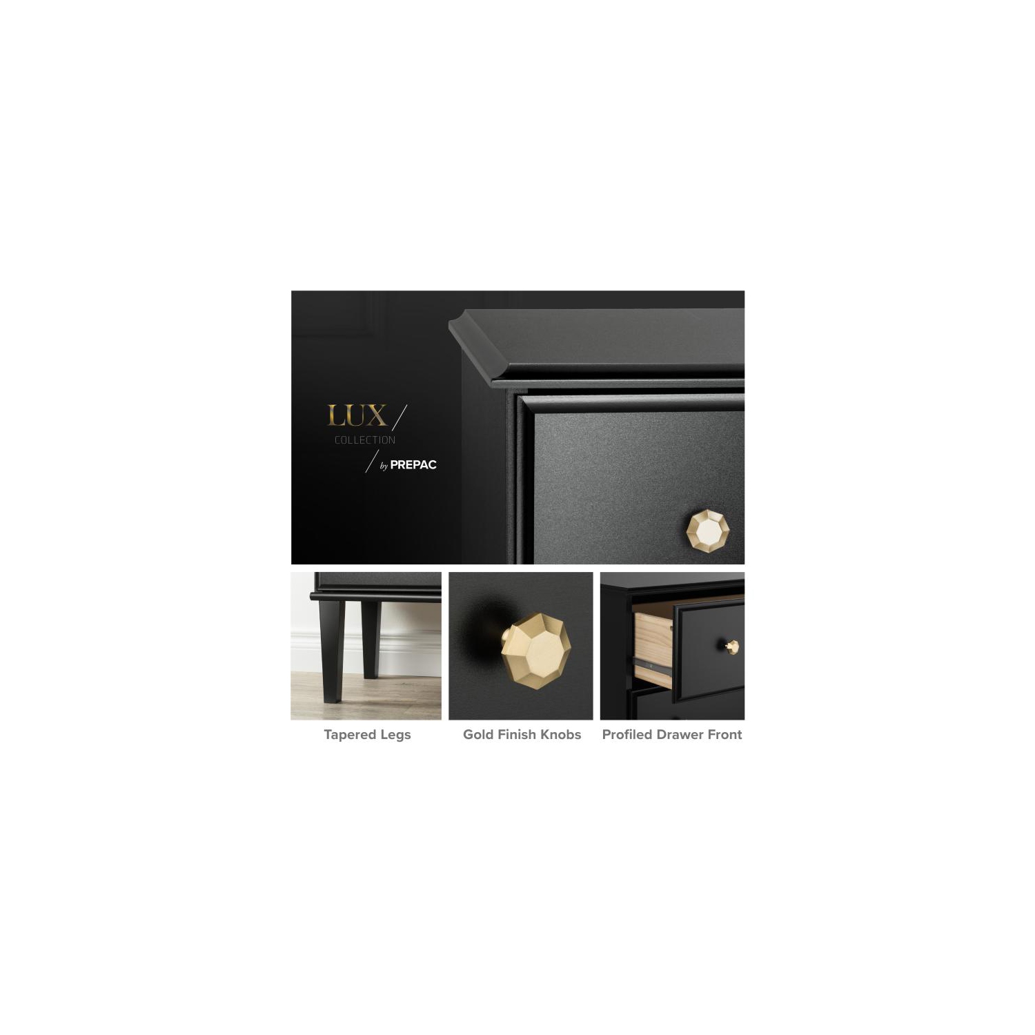 Lux 6 Drawer Dresser