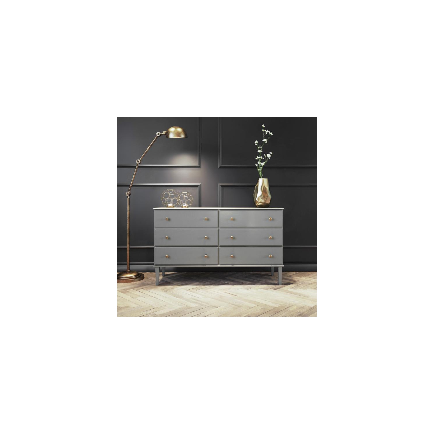Lux 6 Drawer Dresser