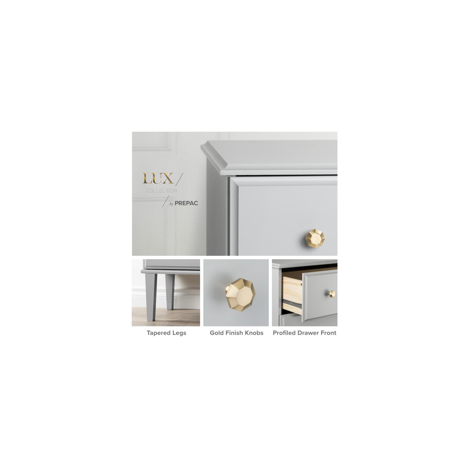 Lux 6 Drawer Dresser