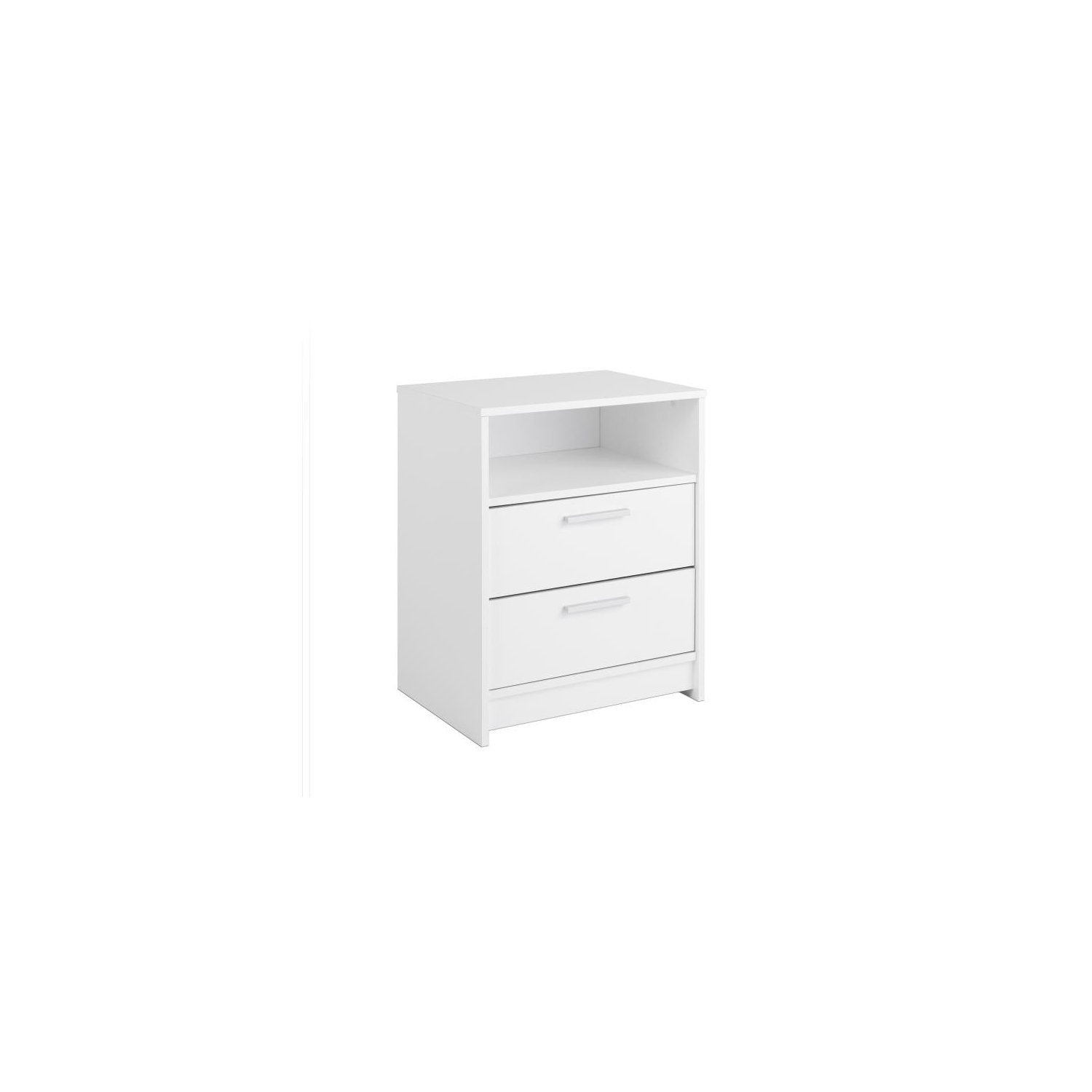 Studio Essentials 2-drawer Nightstand in White