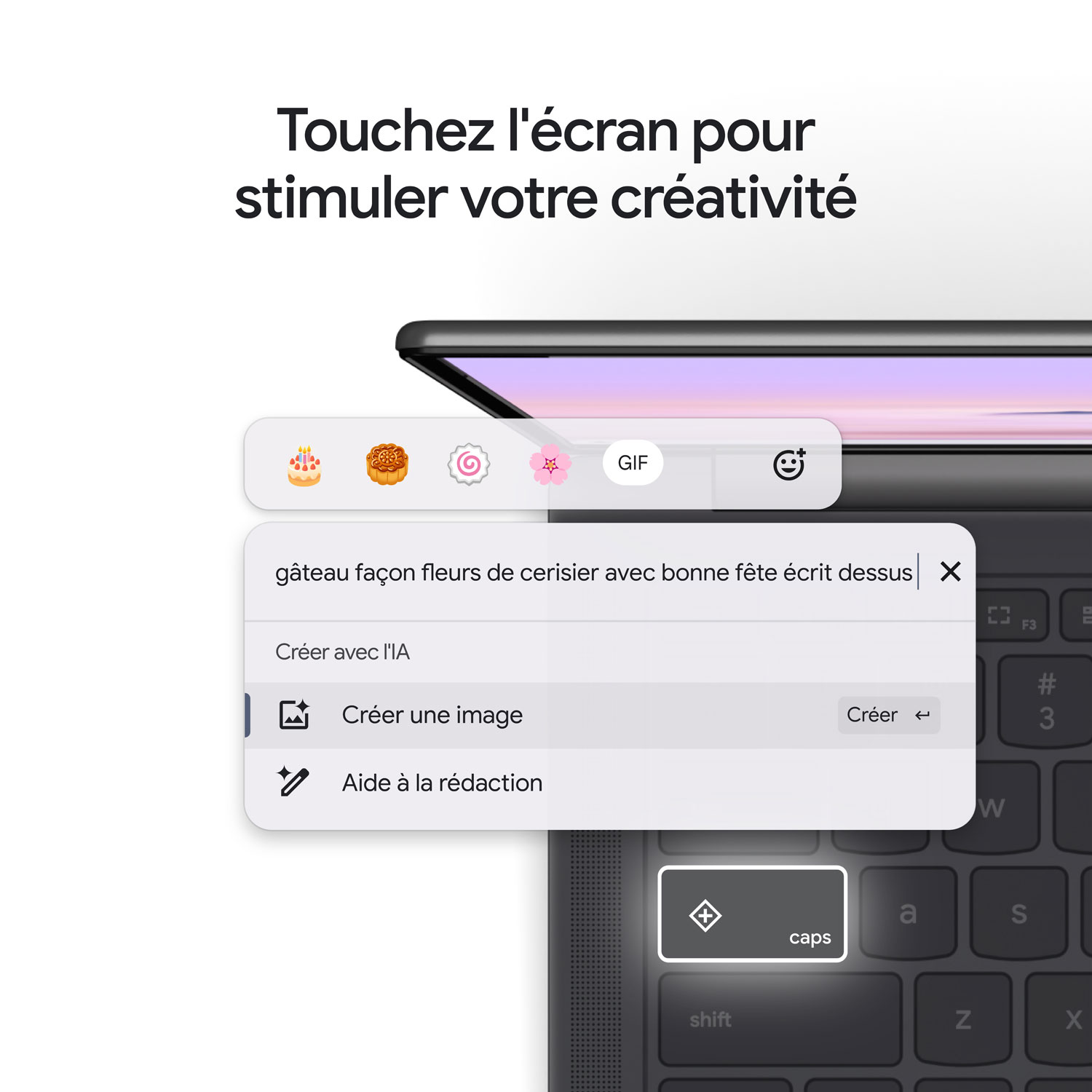 Chromebook Plus de 14 po Slim 3i de Lenovo avec 12 mois de forfait Google AI Pro -