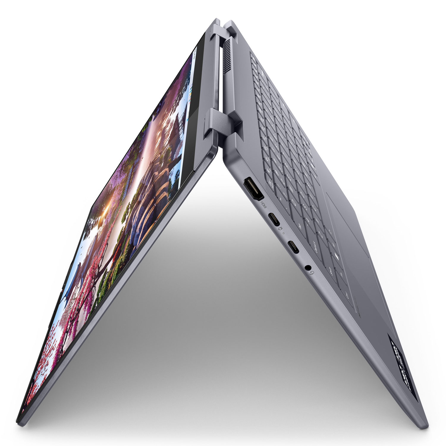 Lenovo IdeaPad 5 14" Touchscreen 2-in-1 Copilot+ PC Laptop - Luna Grey