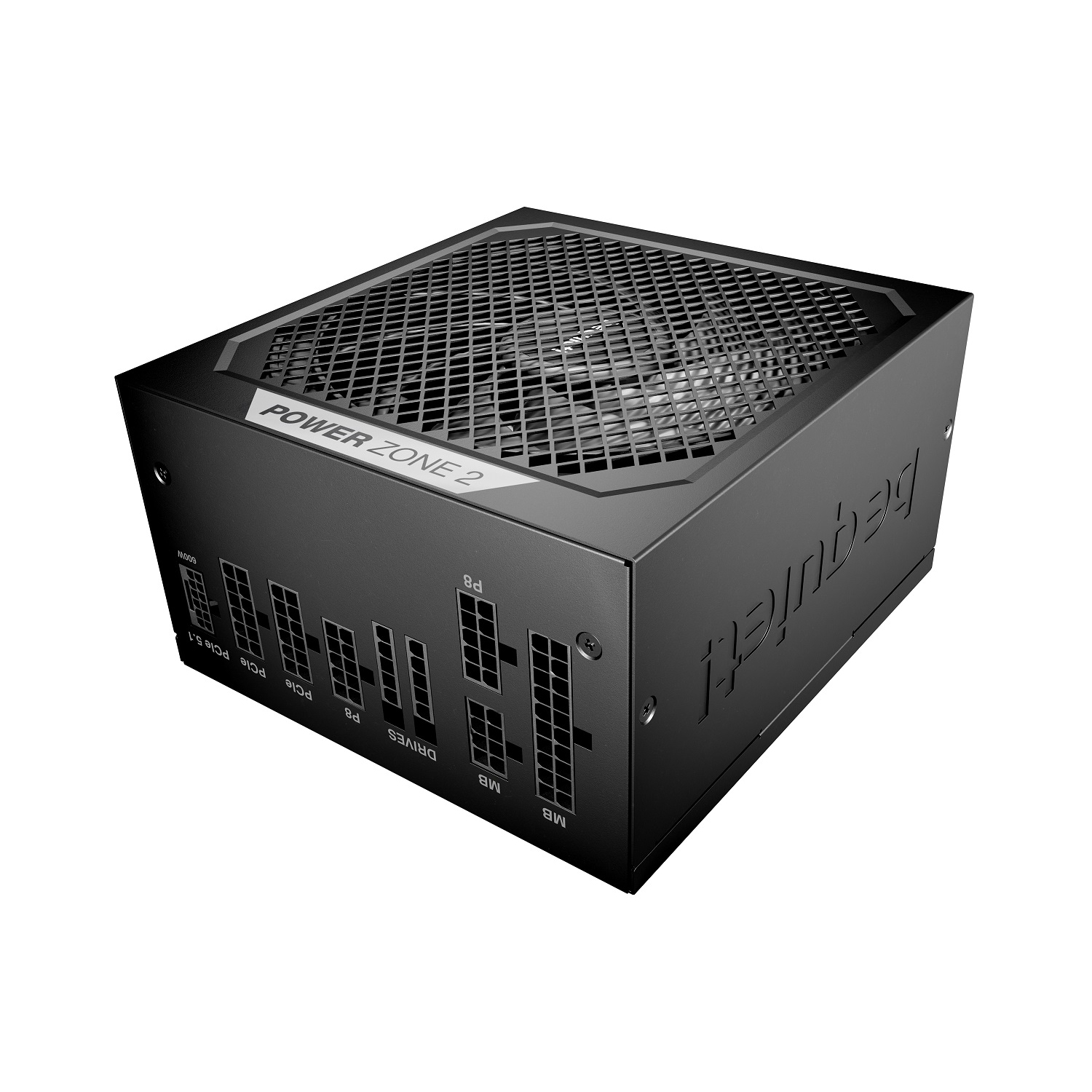be quiet! Power Supply BP007US POWER ZONE 2 850W Platinum Efficiency with Semi-Passive Cooling
