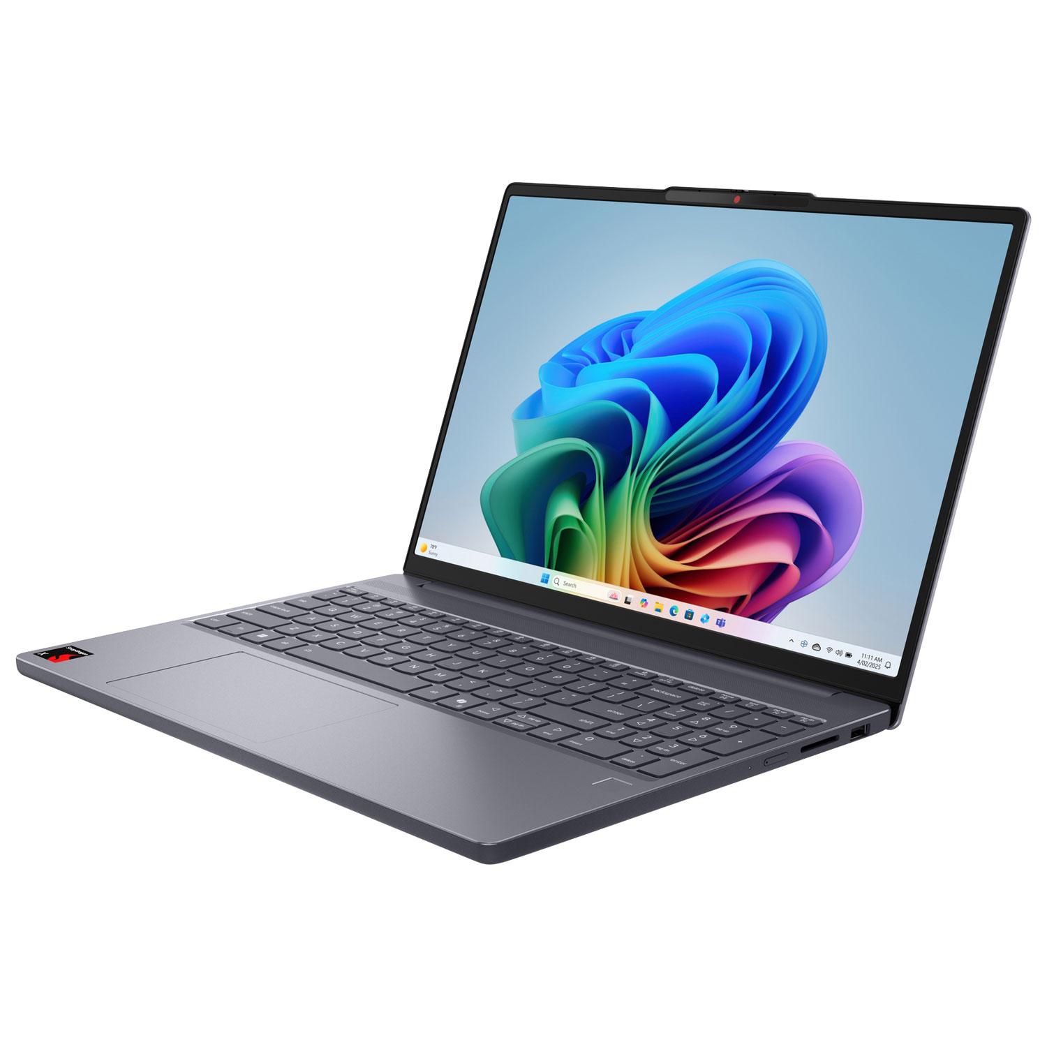 Portable de 15,3 po IdeaPad Slim 3x Copilot+ PC de Lenovo - Gris luna