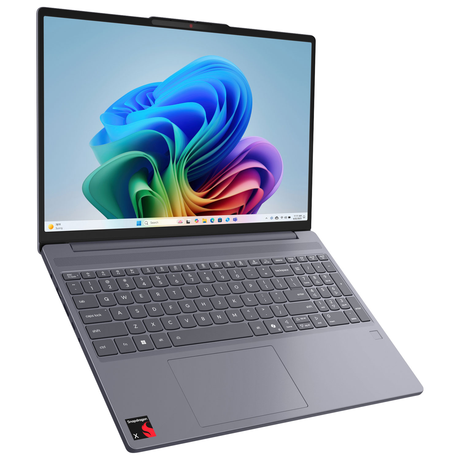 Portable de 15,3 po IdeaPad Slim 3x Copilot+ PC de Lenovo - Gris luna