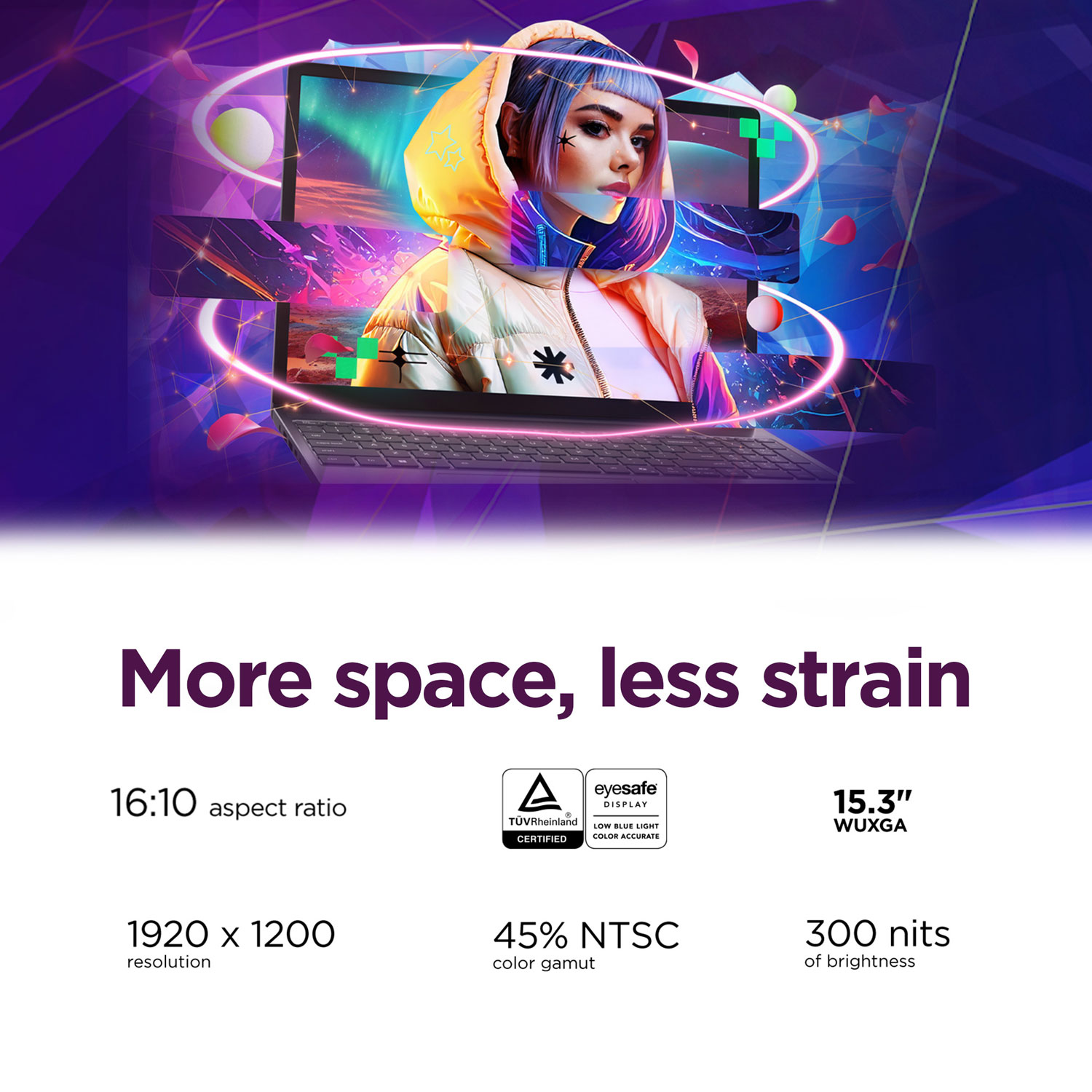 Portable de 15,3 po IdeaPad Slim 3x Copilot+ PC de Lenovo - Gris luna