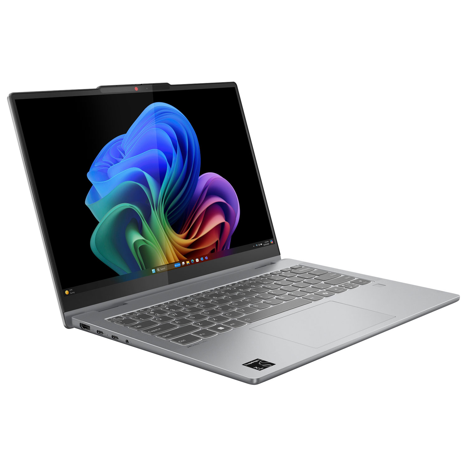 Portable à écran tactile 2-en-1 de 14 po IdeaPad 5x Copilot+ PC de Lenovo - Gris luna