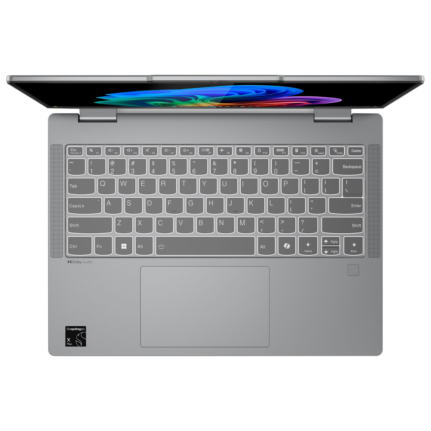 Portable à écran tactile 2-en-1 de 14 po IdeaPad 5x Copilot+ PC de Lenovo - Gris luna