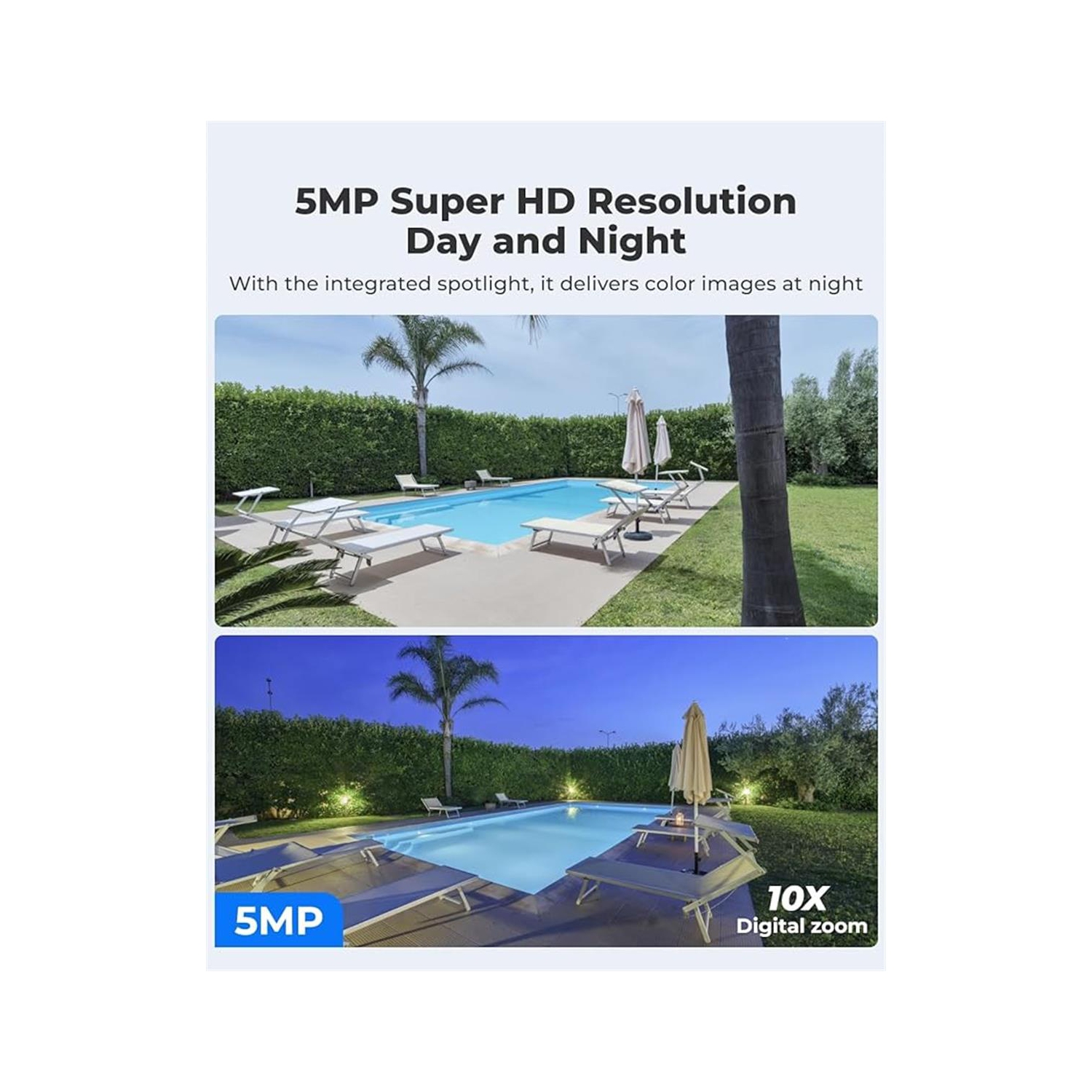 Reolink GO PT Plus 5MP Battery-powered 4G LTE Camera