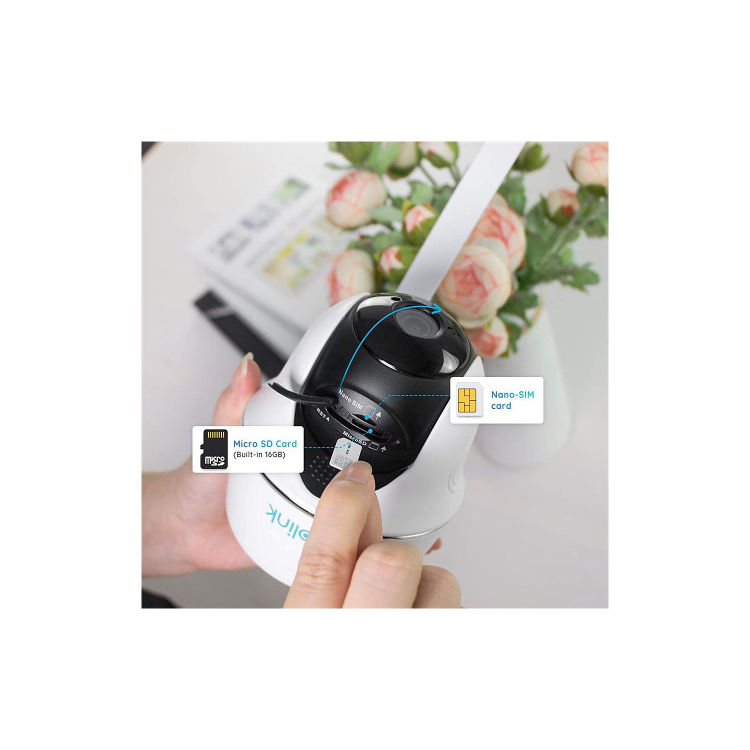 Reolink GO PT Plus 5MP Battery-powered 4G LTE Camera