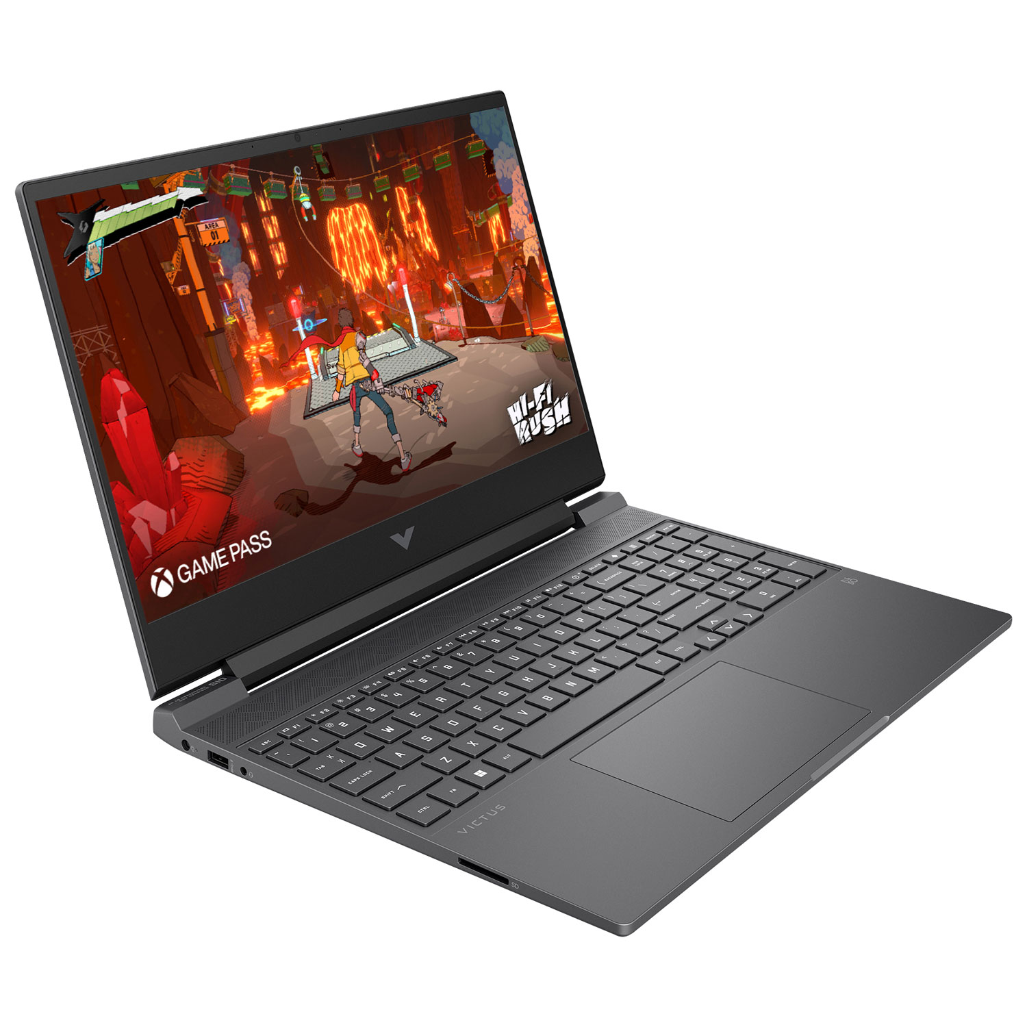 HP Victus 15.6" Gaming Laptop - Mica Silver